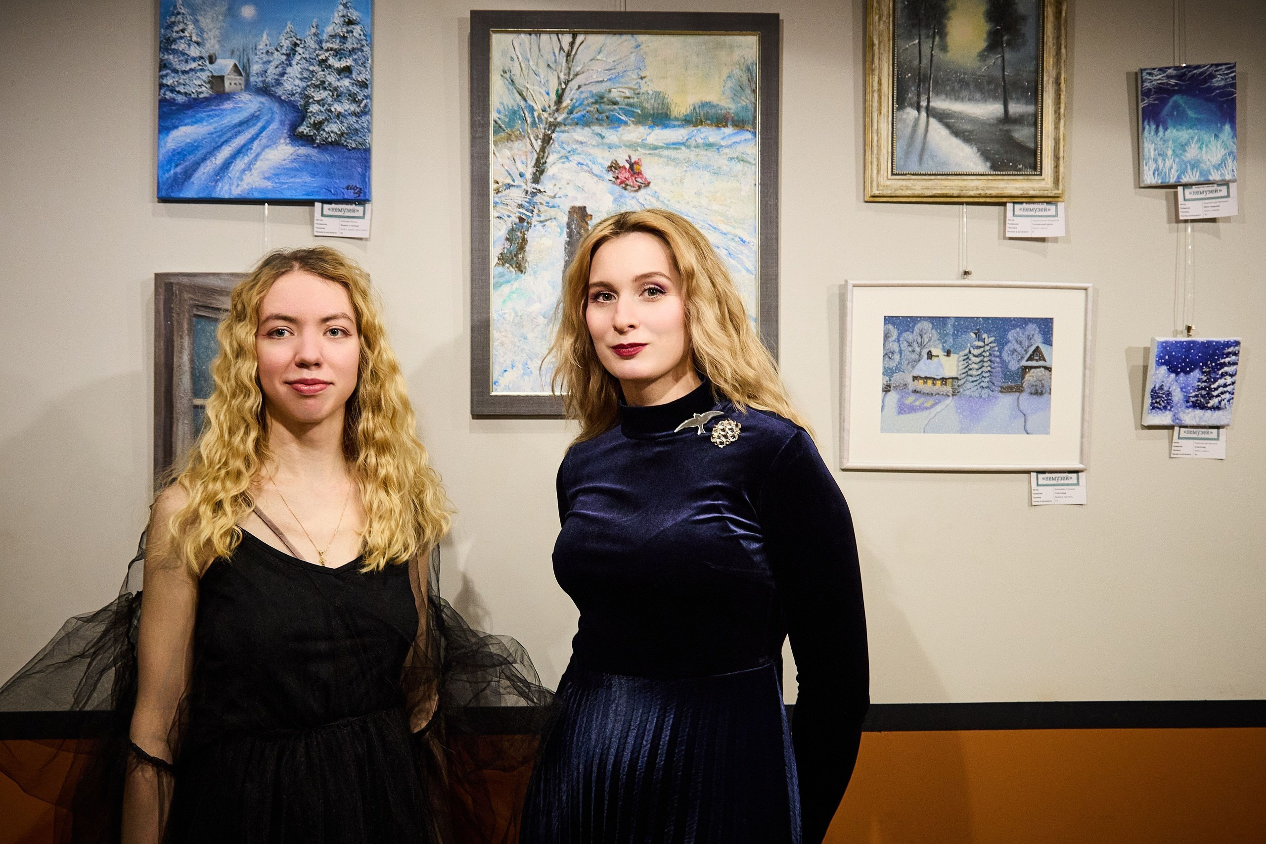Вернисаж выставки «Зимняя сказка». Фотограф Диана Малышкина