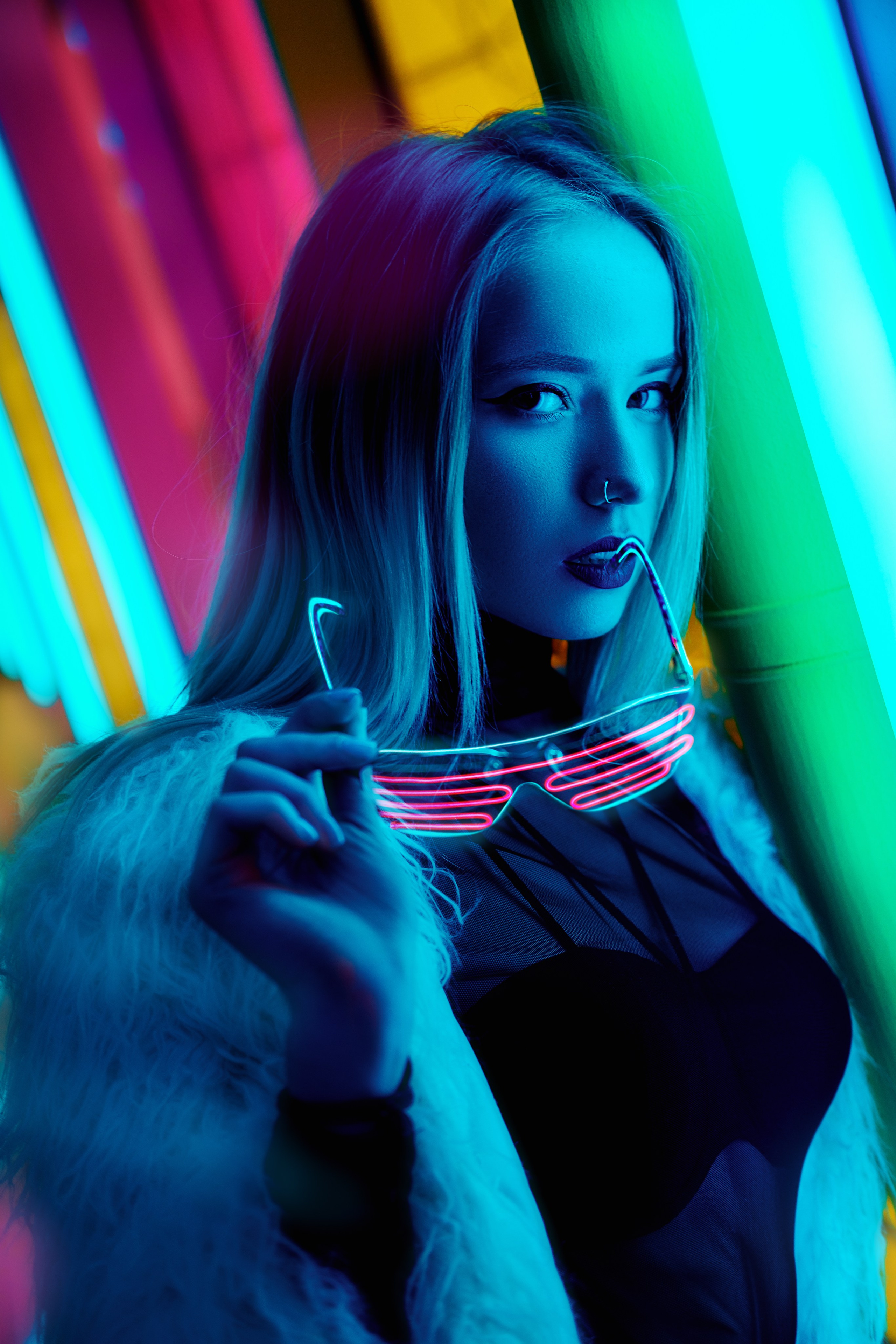 Neon. Портретный фотограф в Москве Кристина Карпинская