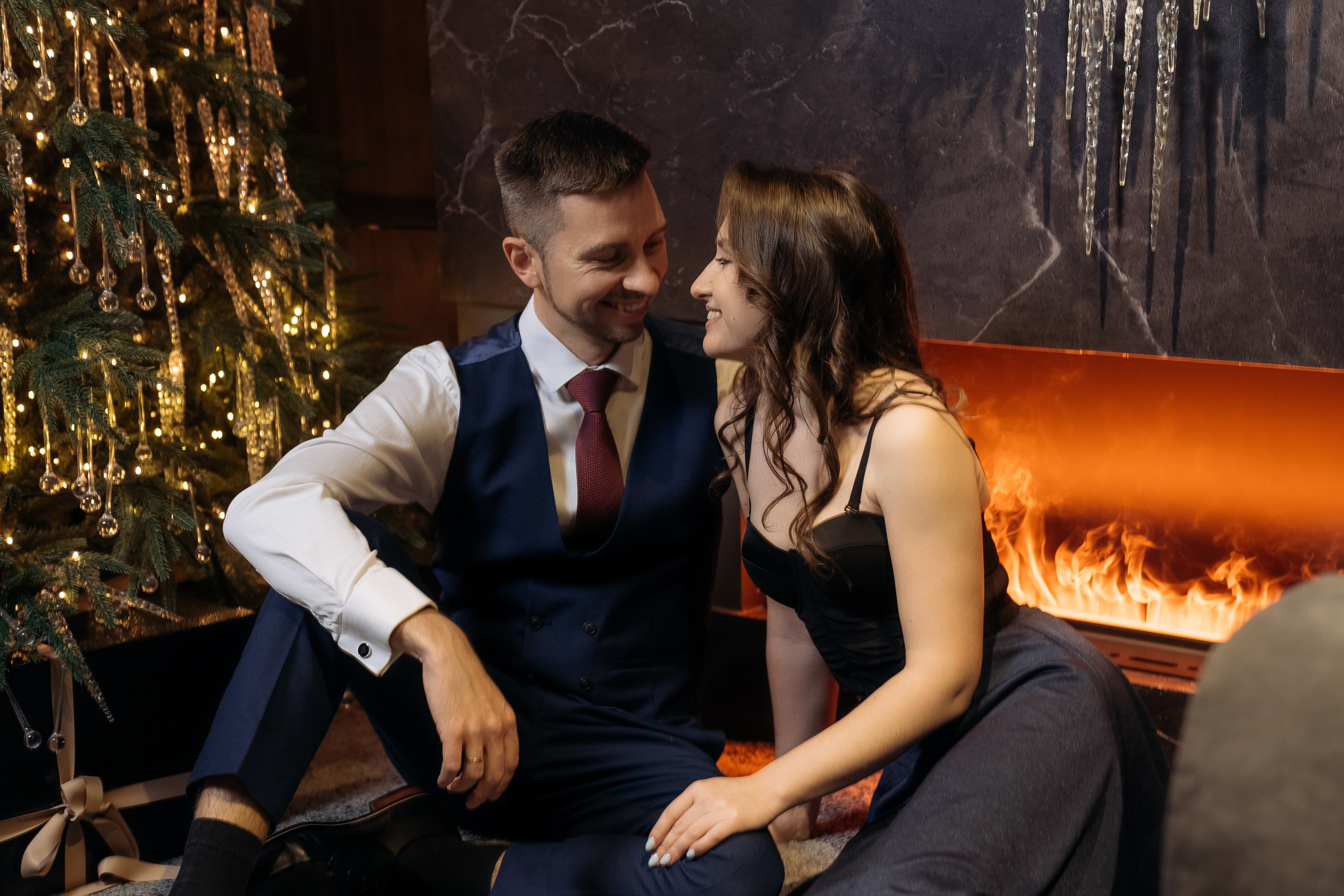 Новогодний. Семейный фотограф СПб Анастасия Василь. Фотосессия на годик