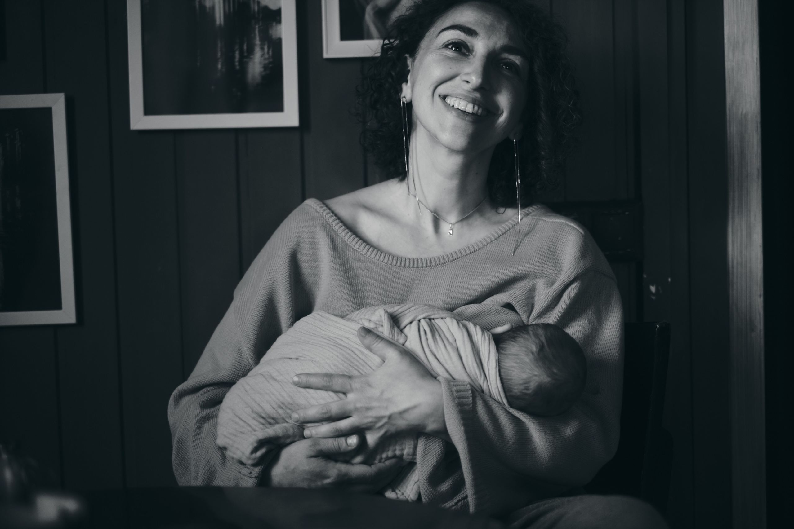 Ньюборн фотосессия друзей, в моей студии, в Подмосковье