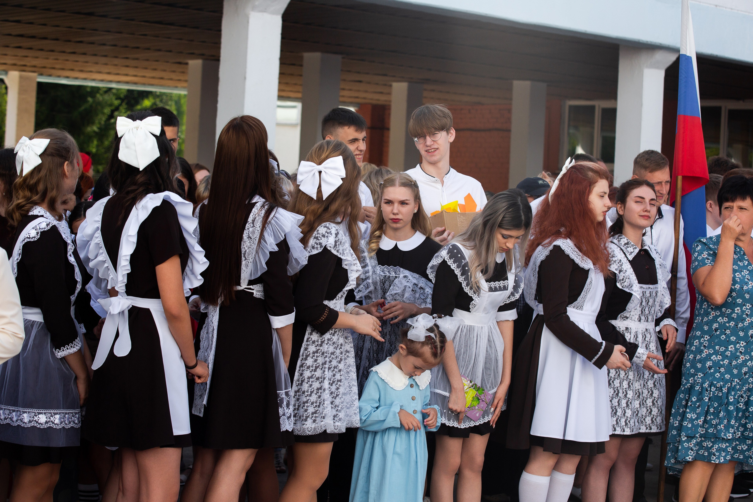 1 сентября 2023 г. 9 школа Мценск. Профессиональный фотограф в Мценске и Орловской области