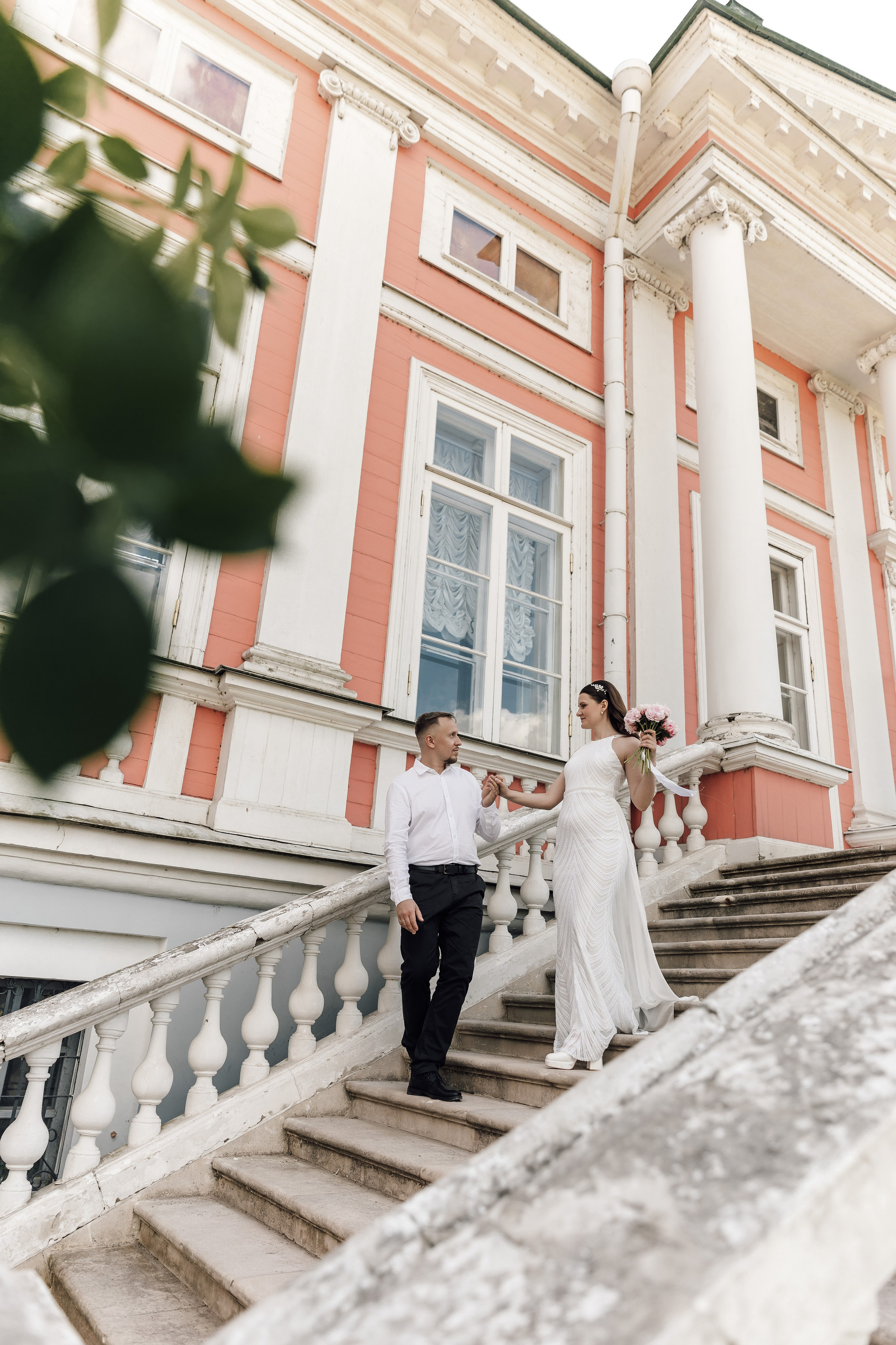 Сергей & Татьяна (Грибоедовский загс и прогулка в Кусково). Фотограф в Москве Юлия Хамзина