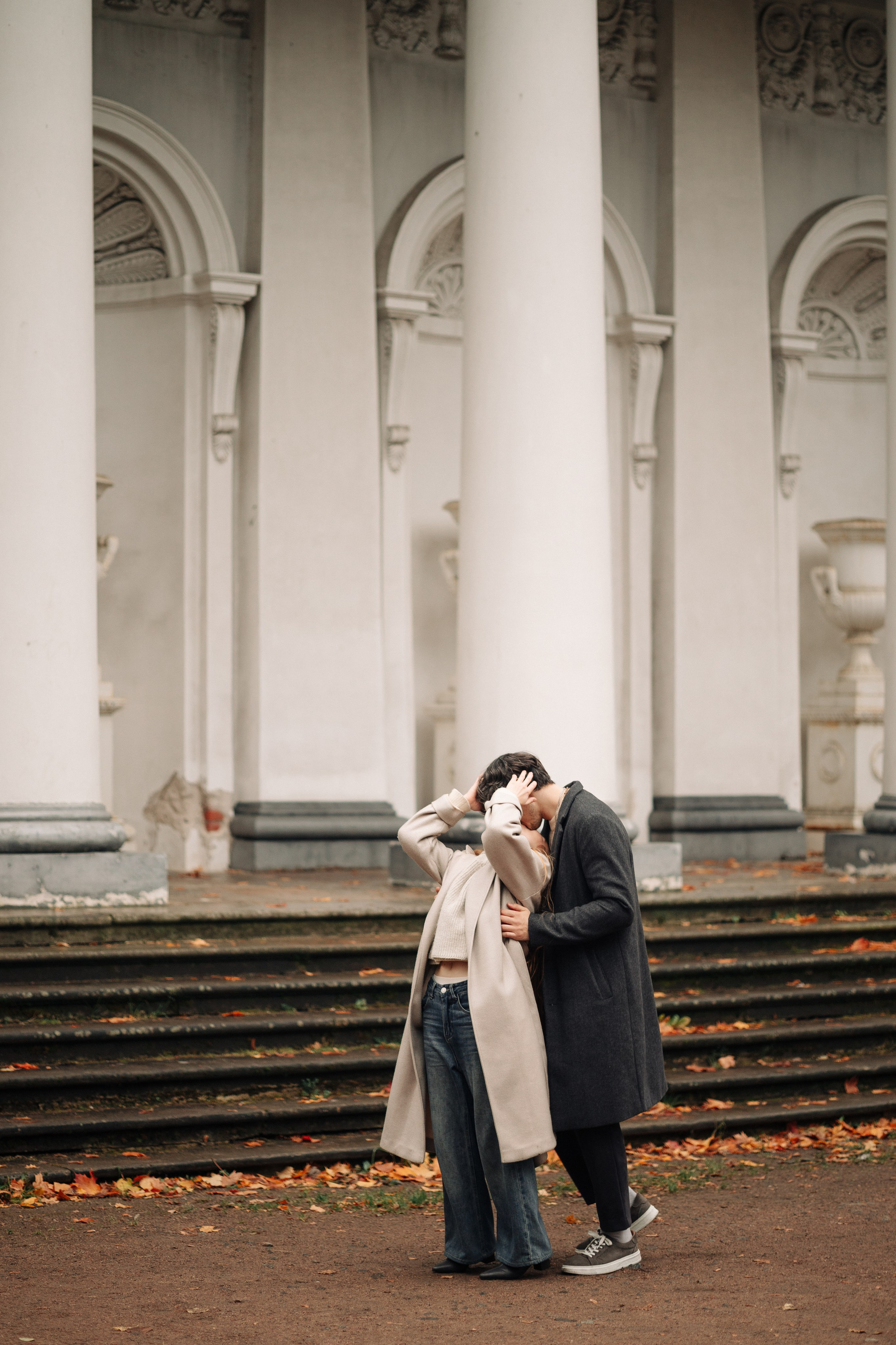 Прогулка по осеннему парку. Свадебный и прогулочный фотограф в Санкт-Петербурге Дарья Корель