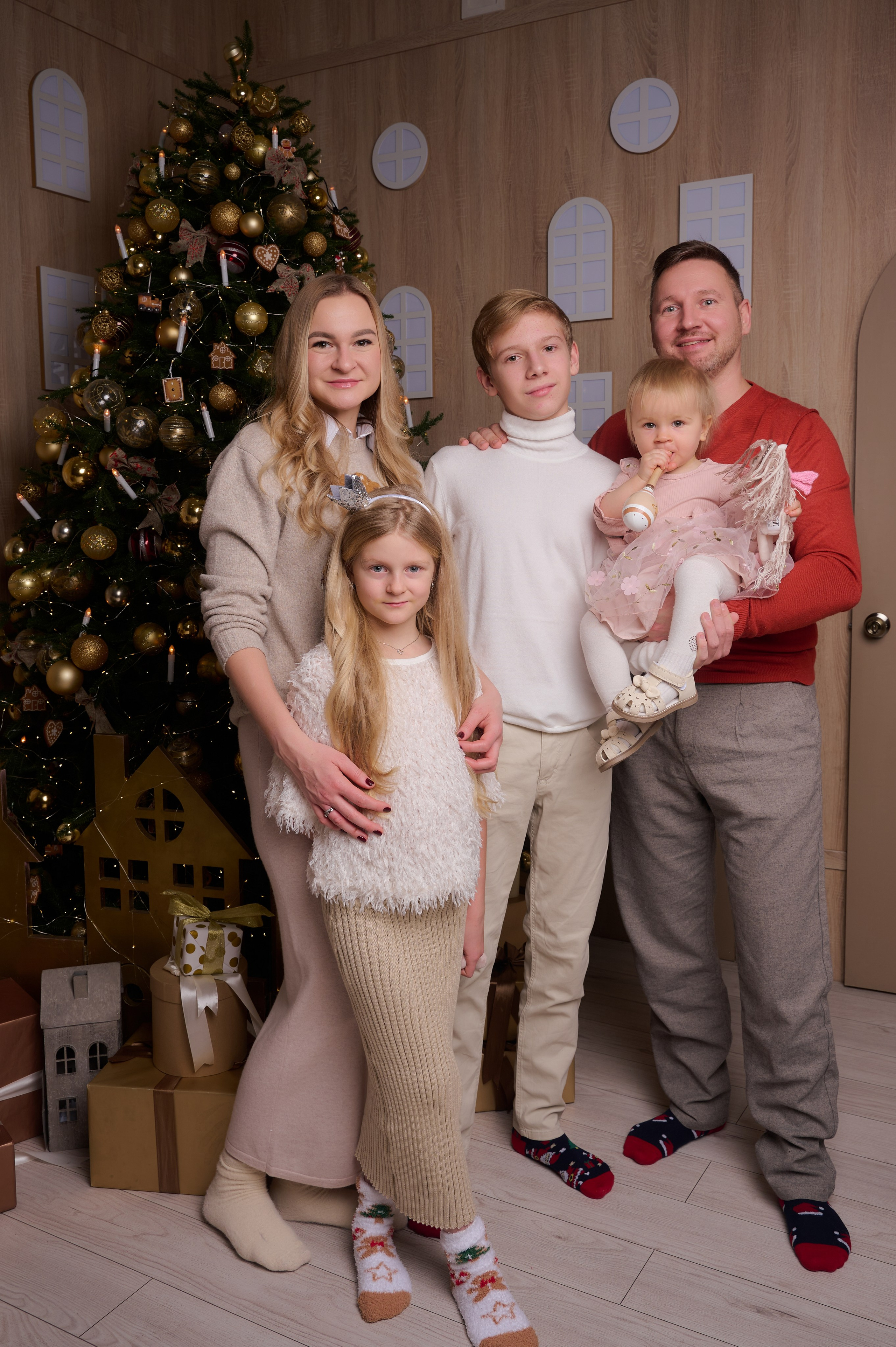 Новогодняя. Миракова Катрин — портретный и семейный фотограф в Москве