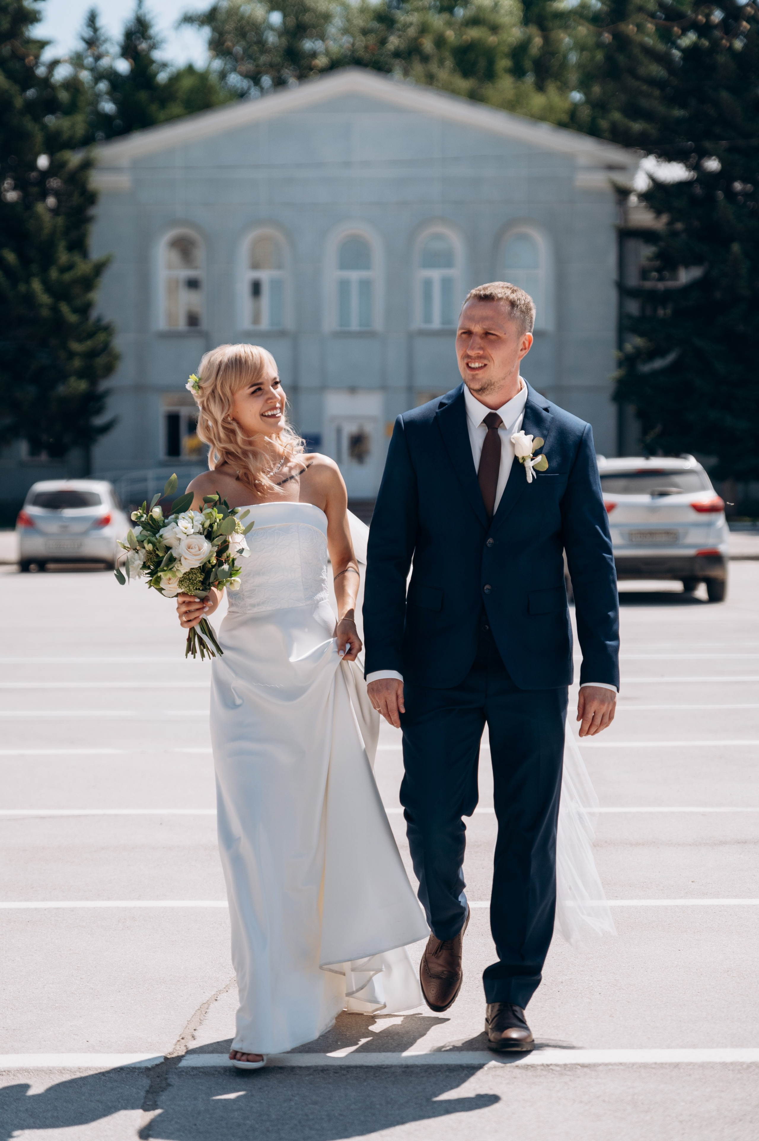 Прогулка и регистрация. Фотограф в Новосибирске