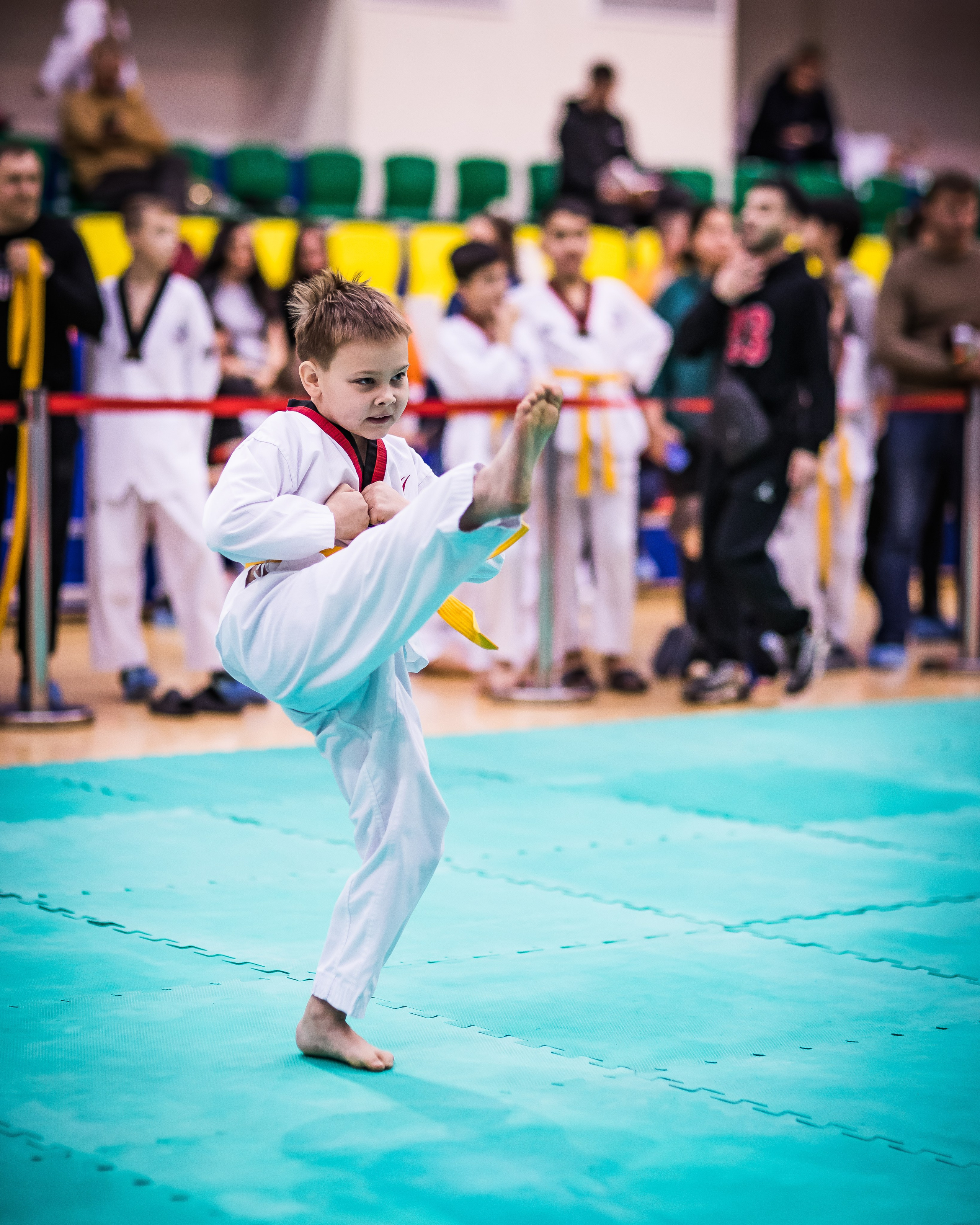 Турнир Федерации детского тхэквондо России по дисциплине ПХУМСЭ. Спортивный фотограф Максим Серегин