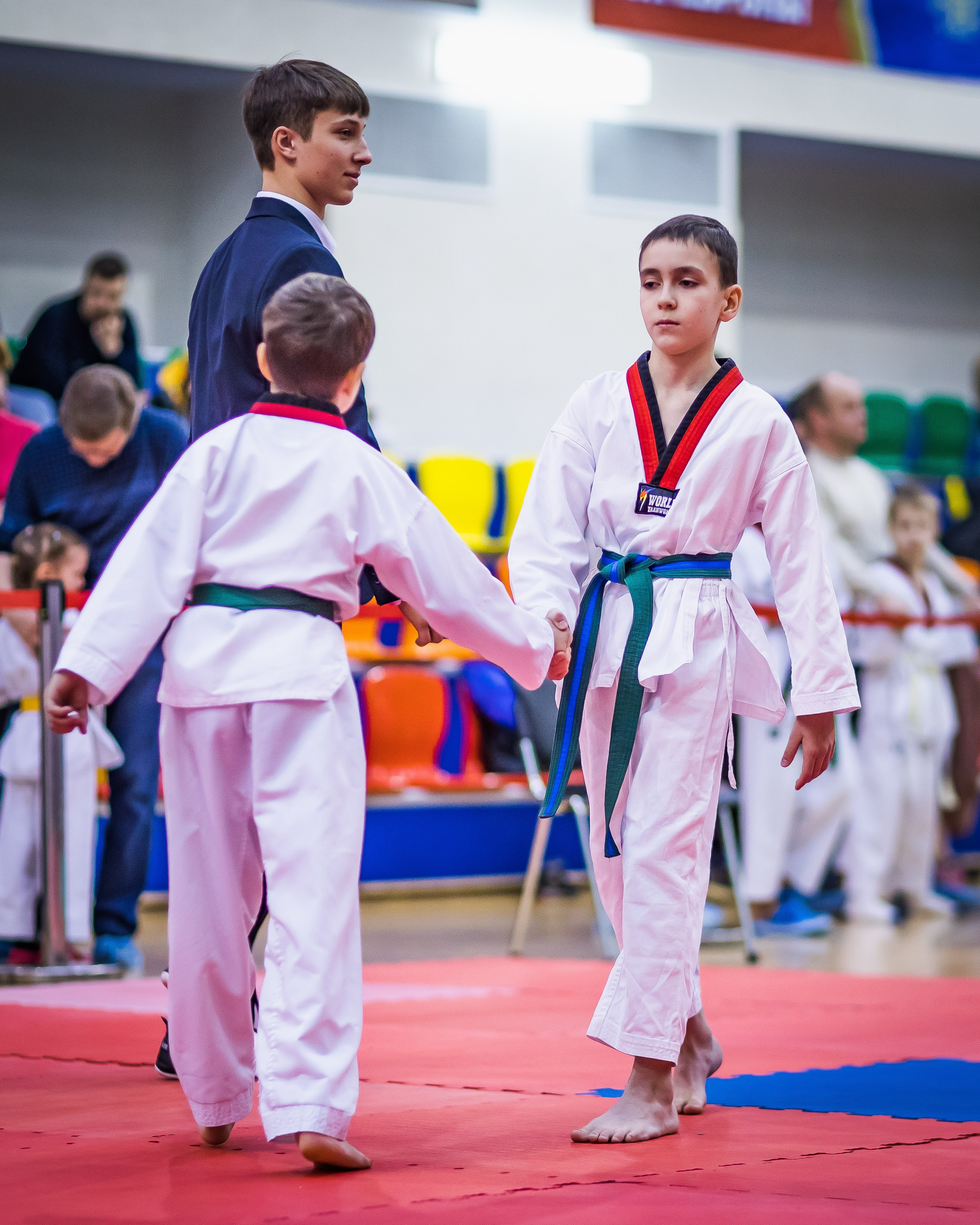 Турнир Федерации детского тхэквондо России по дисциплине ПХУМСЭ. Спортивный фотограф Максим Серегин