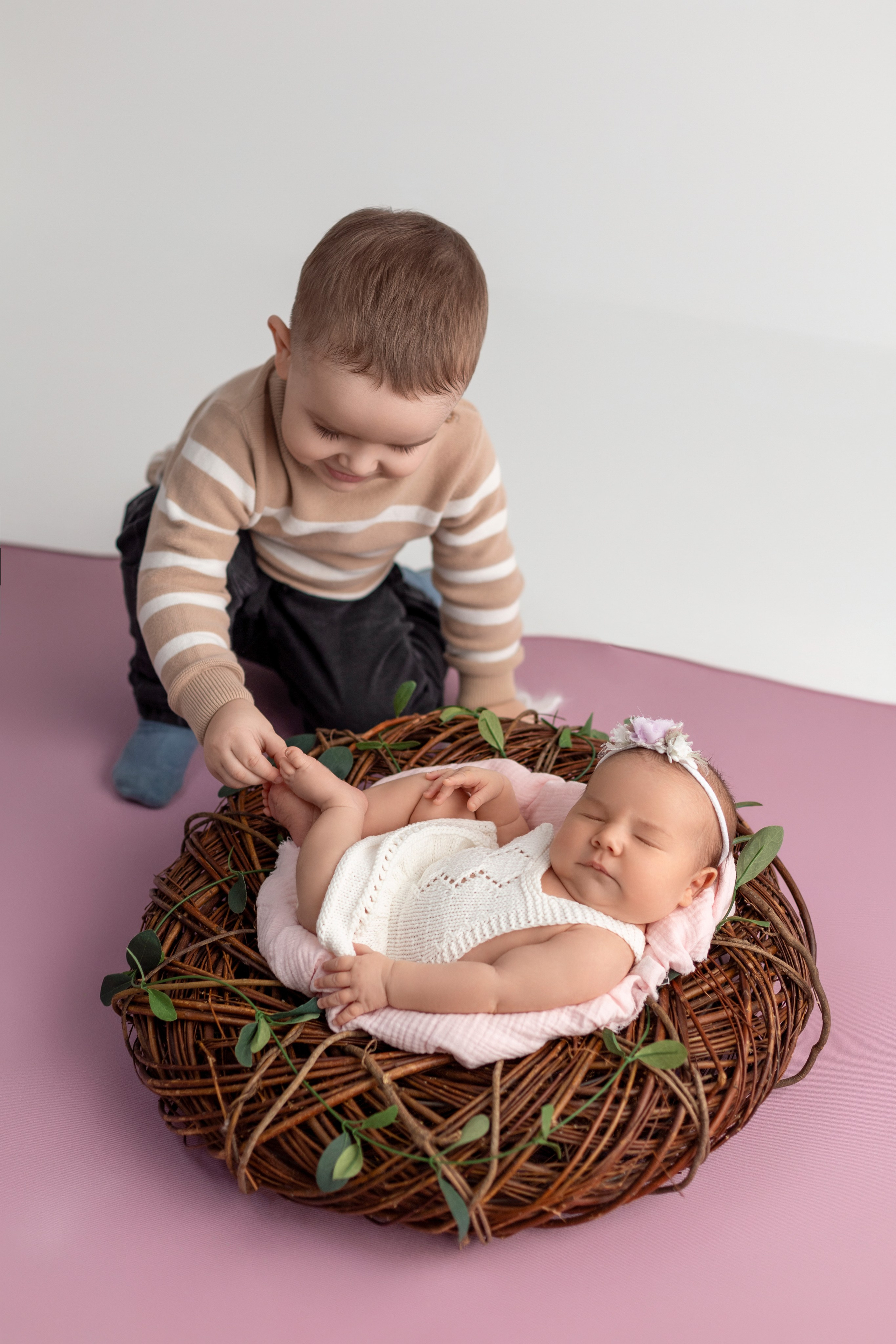 Василиса, 20 дней. Фотограф новорожденных в Нижнем Новгороде Надежда Кадылкина