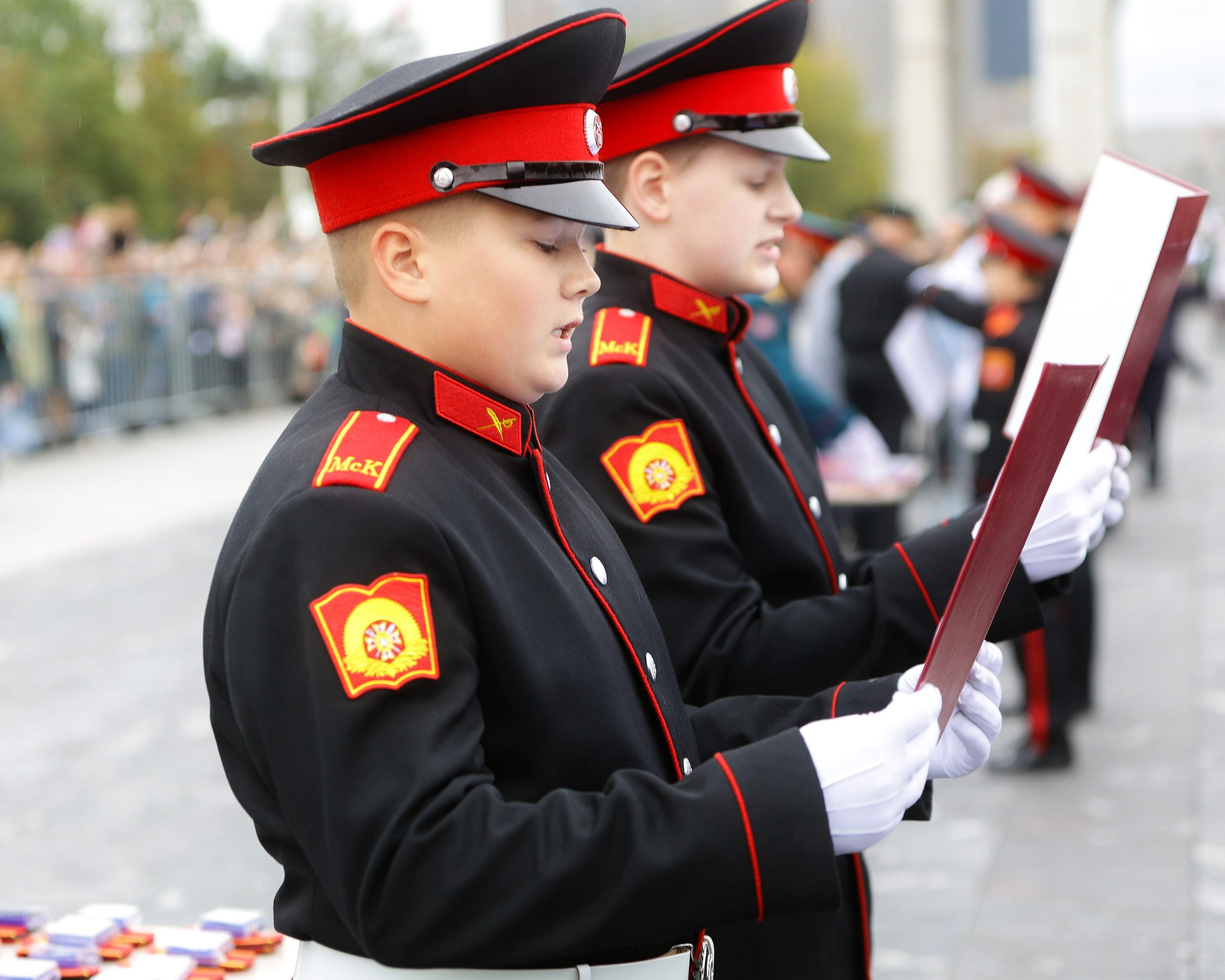 Посвящению в кадеты в Первом Московском кадетском корпусе, Дипломатической кадетской школы. Выпускные альбомы и школьный фотограф в Подольске, Троицке, Щербинке, Москве и Московской области