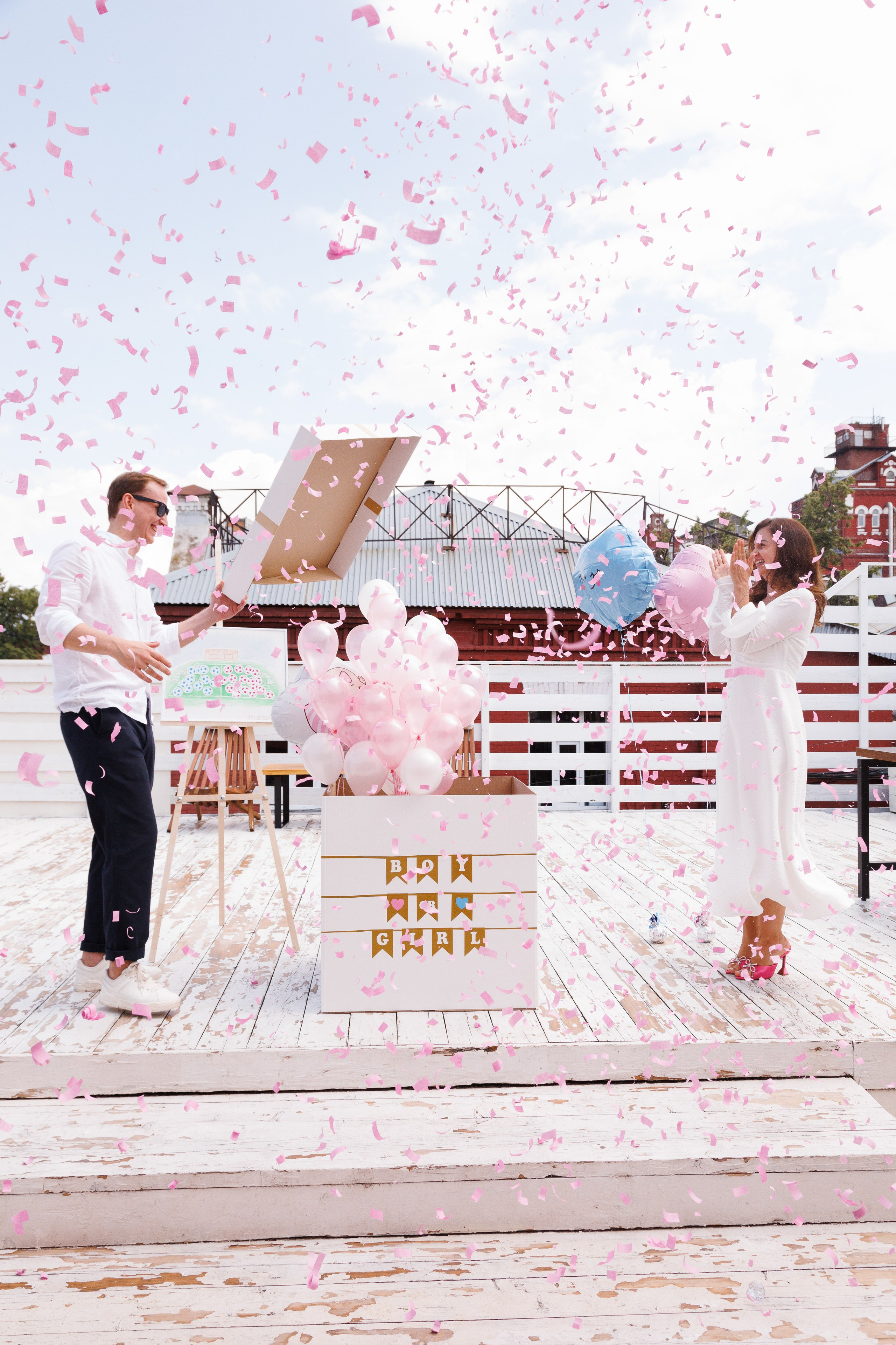 Гендер пати Артем и Марина. Анастасия, Фотограф женского портрета и беременности в стиле vogue