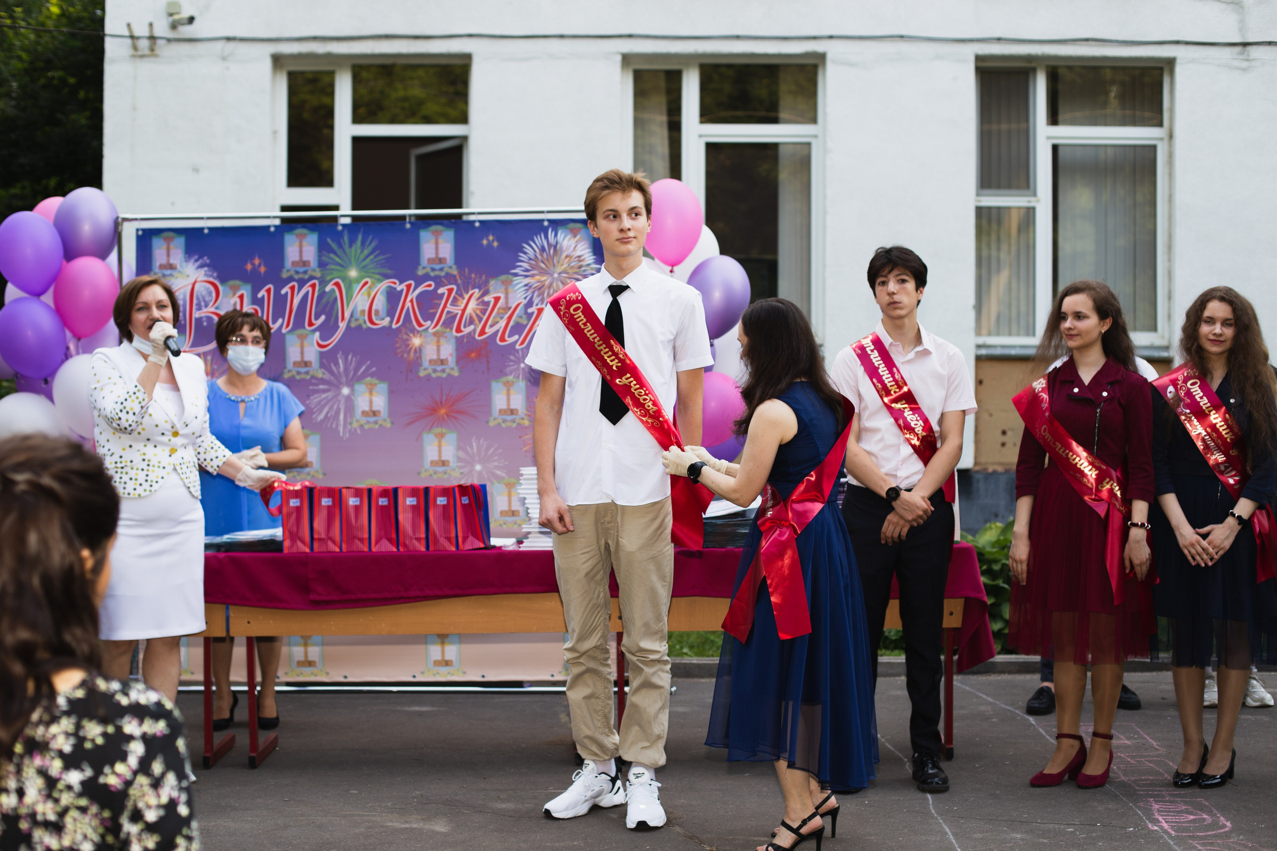 Школьный выпускной. Семейный, детский и рекламный фотограф в Москве Ольга Сухачева
