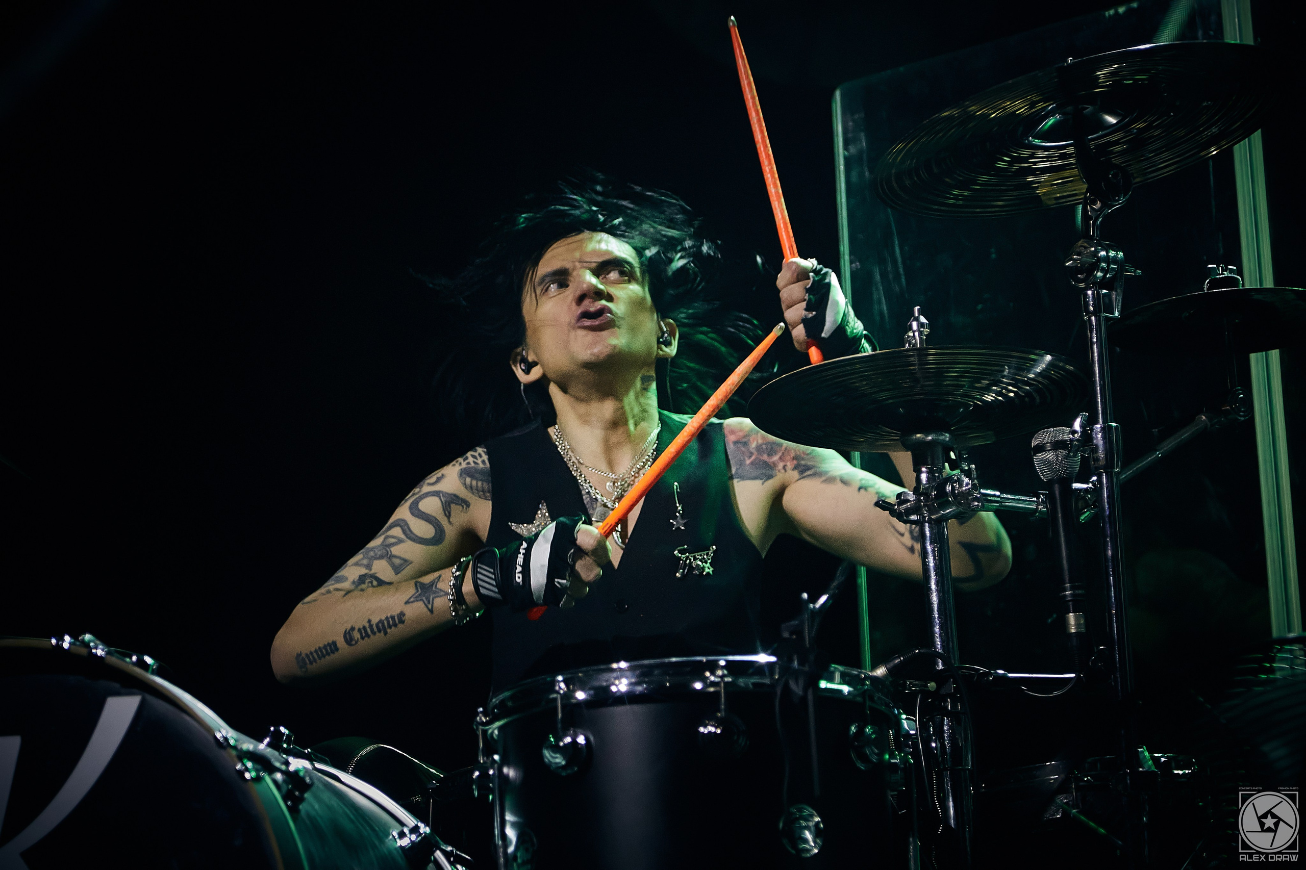 Глеб Самойлов Агата Кристи 35 лет! 06.12.2023 Гранд Холл Сибирь. Фотограф Москва Concerts photo / Fashion photо