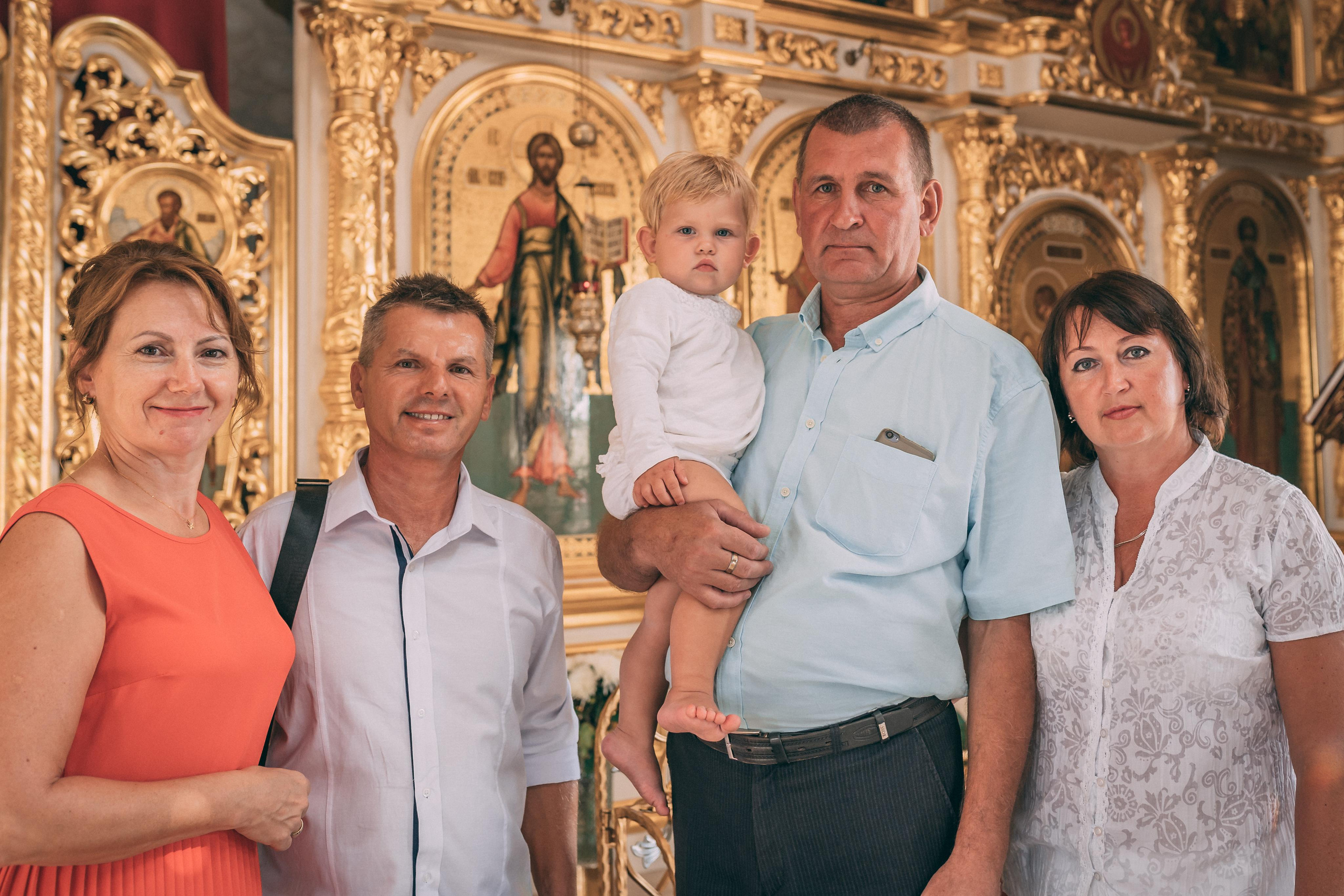 Family in Church. Photographer & Videographer based in Ansan, South Korea