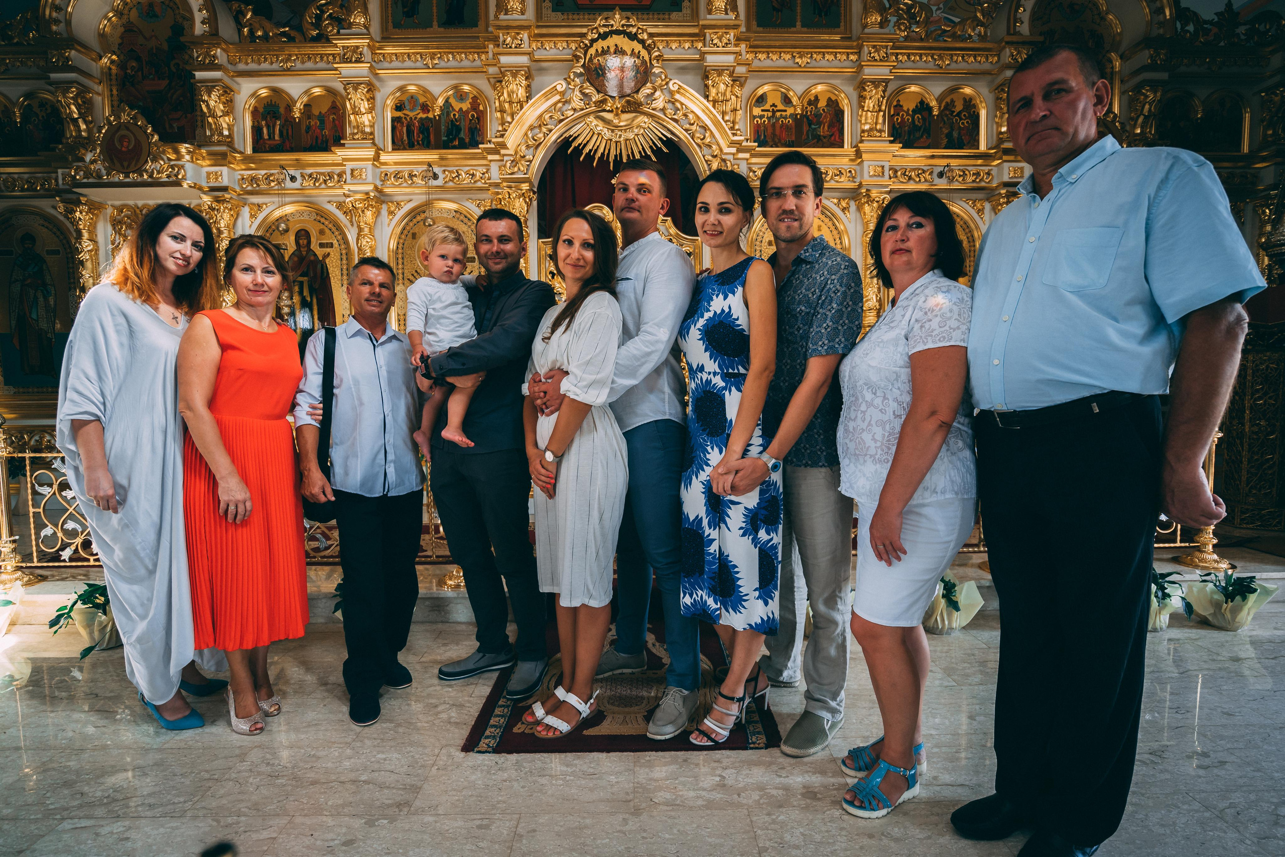 Family in Church. Photographer & Videographer based in Ansan, South Korea