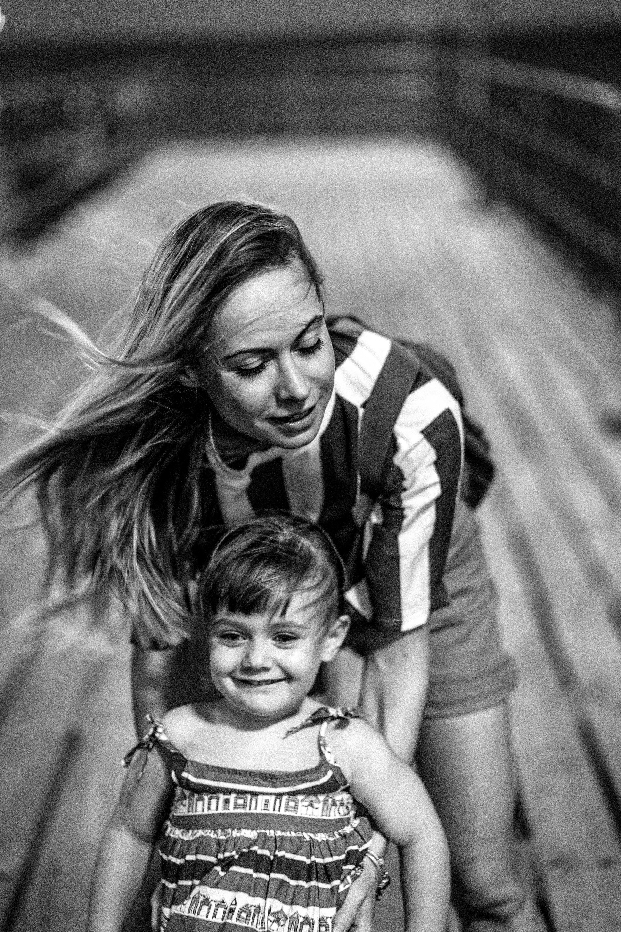 Elena with daughter. Photographer & Videographer based in Ansan, South Korea