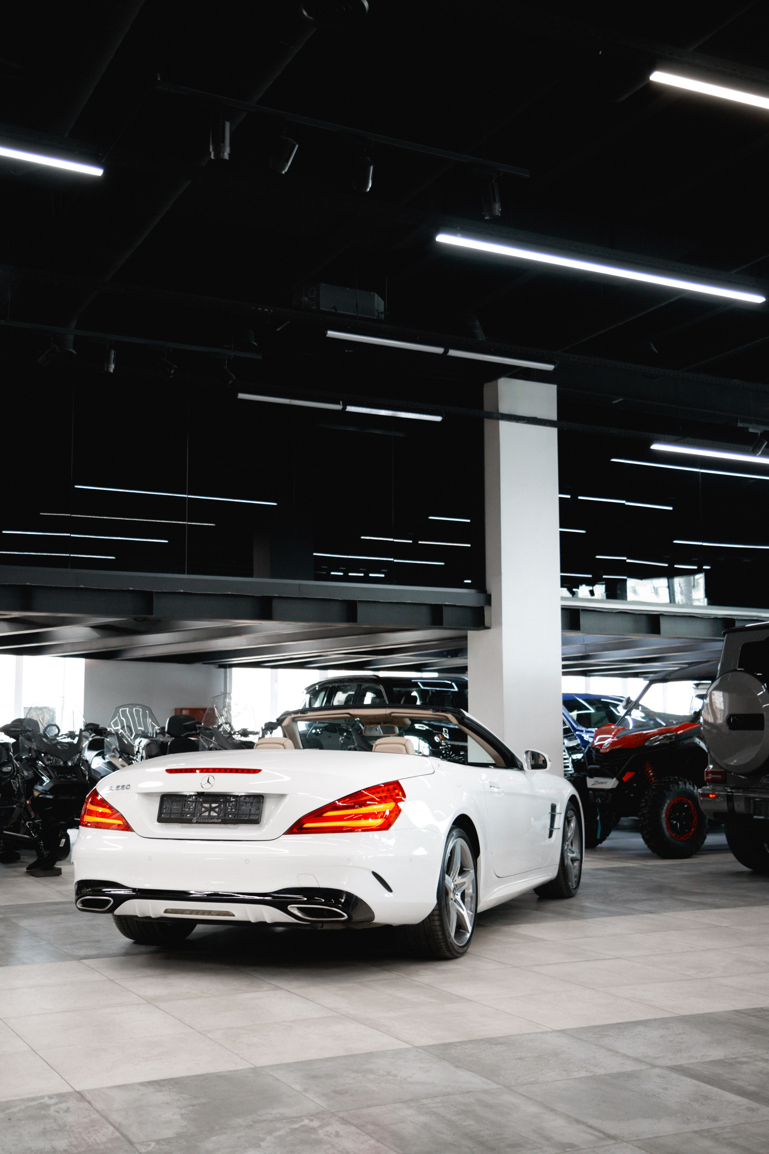 Mercedes SL550. Автомобильный фотограф и видеограф в Новосибирске|Александра Косухина