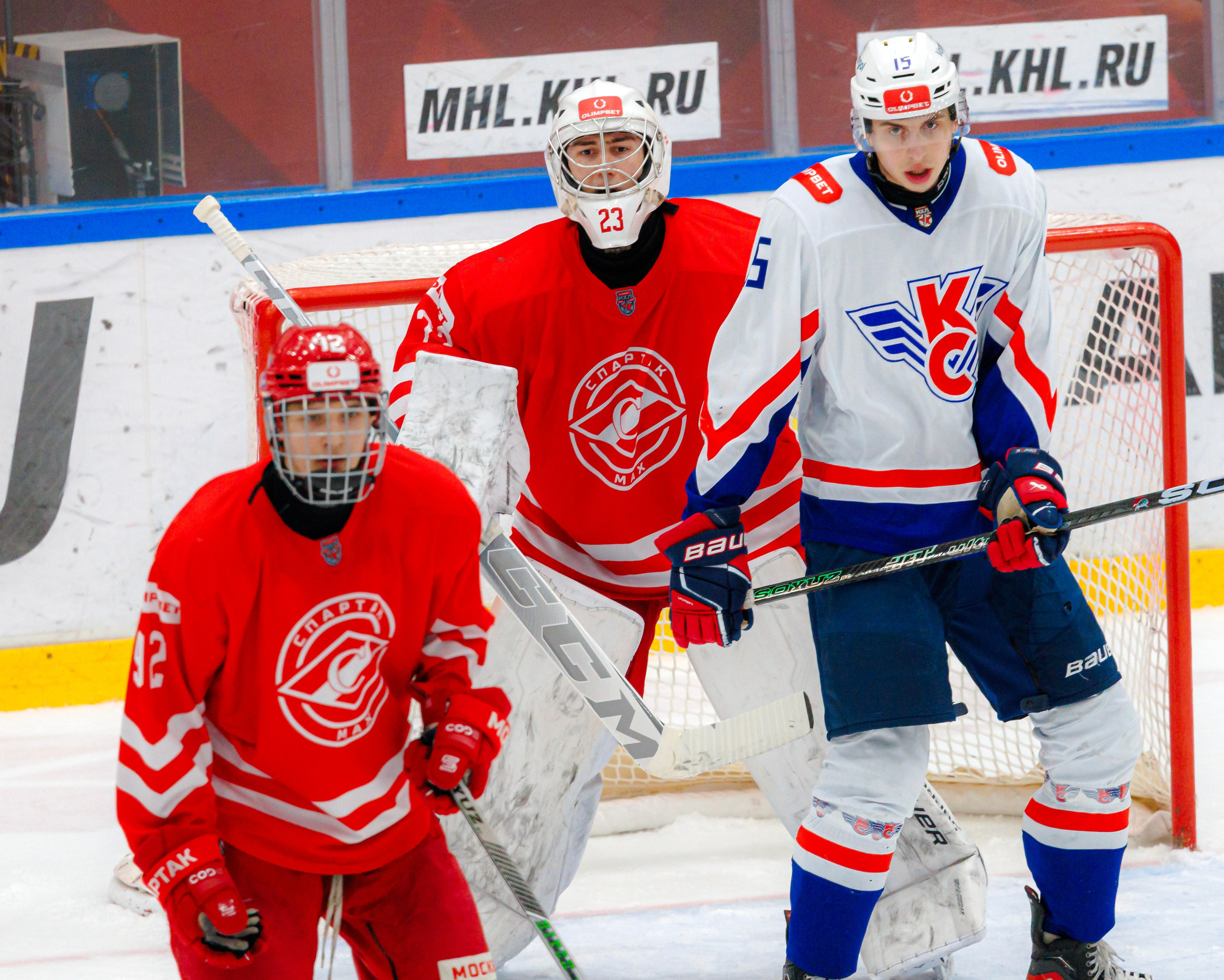 МАТЧ МХЛ. МХК СПАРТАК МАХ — ХК КРЫЛЬЯ СОВЕТОВ. Artem Zenin Photography
