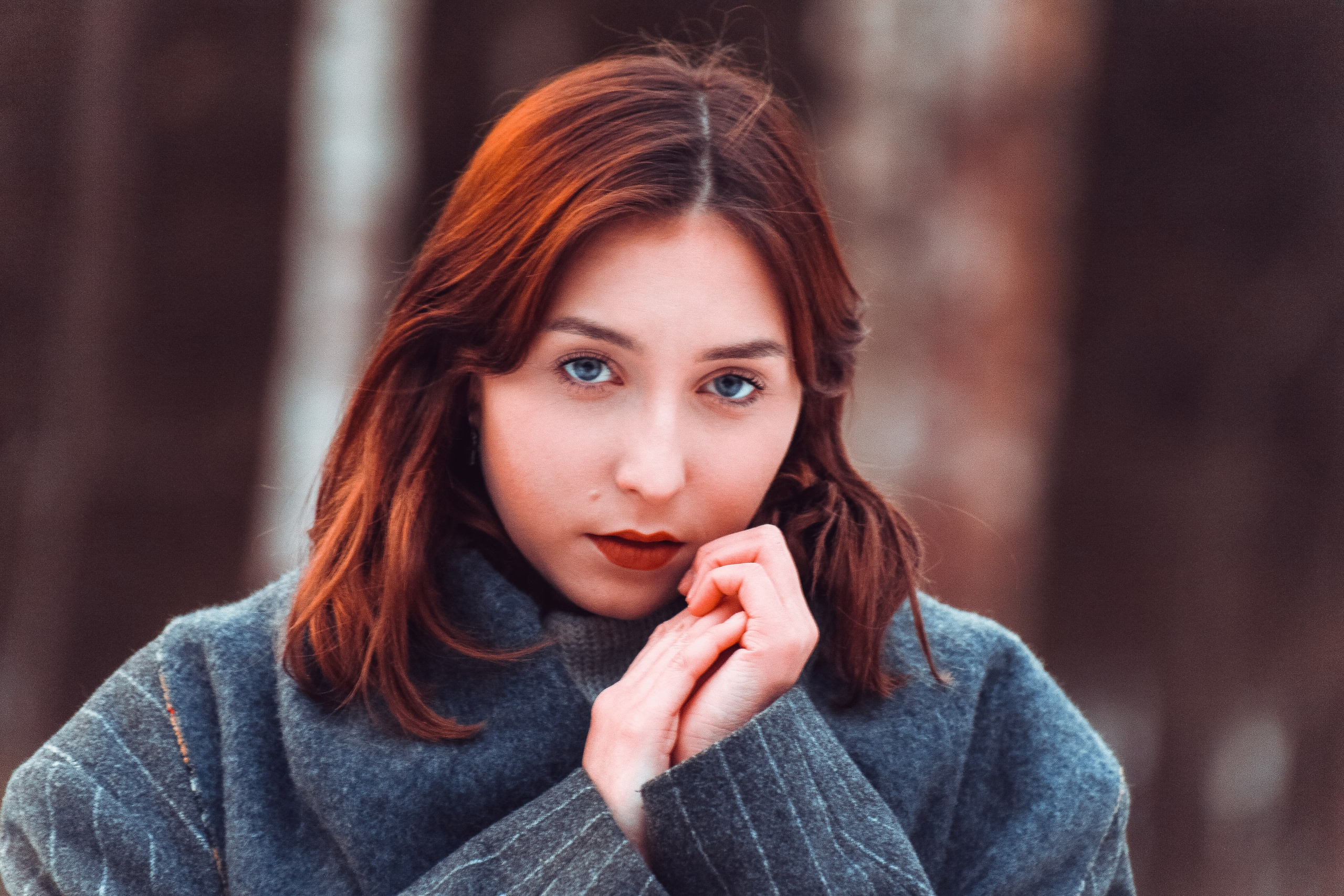 Ксюша в лесу. Фотограф Пермь. Фотосессия в фотостудии Перми и на свежем воздухе