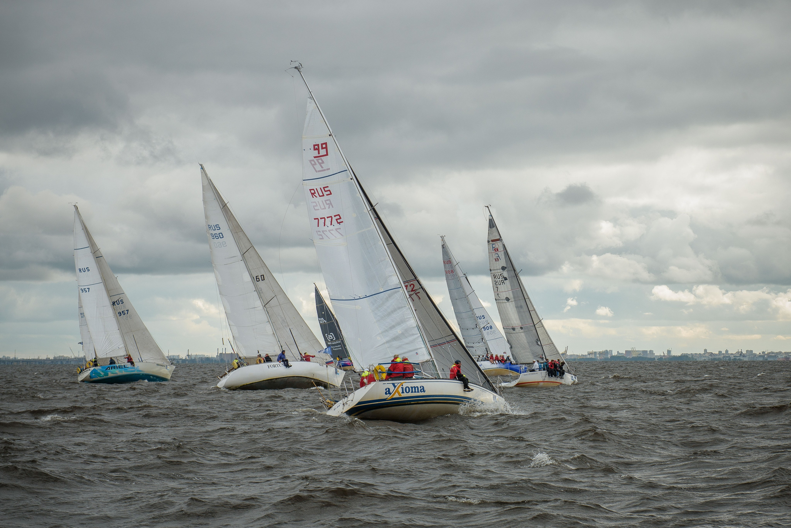 Яхтинг. Фотограф Дмитрий Потатуев
