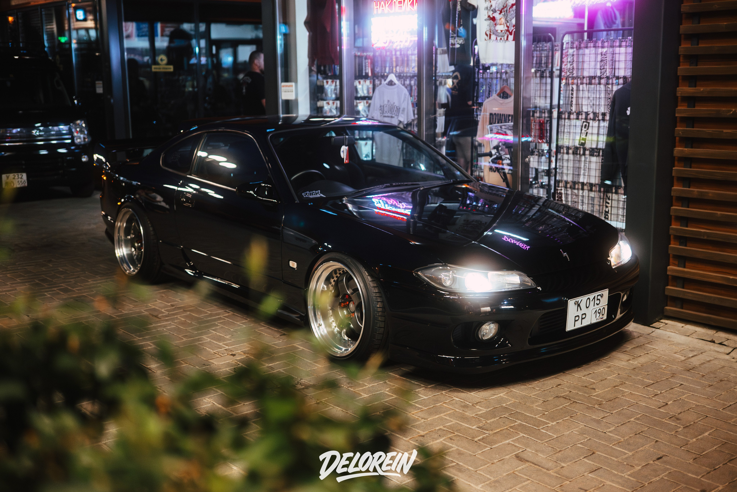 Nissan Silvia черносливка S15 @sindik_ciay. DeLorein