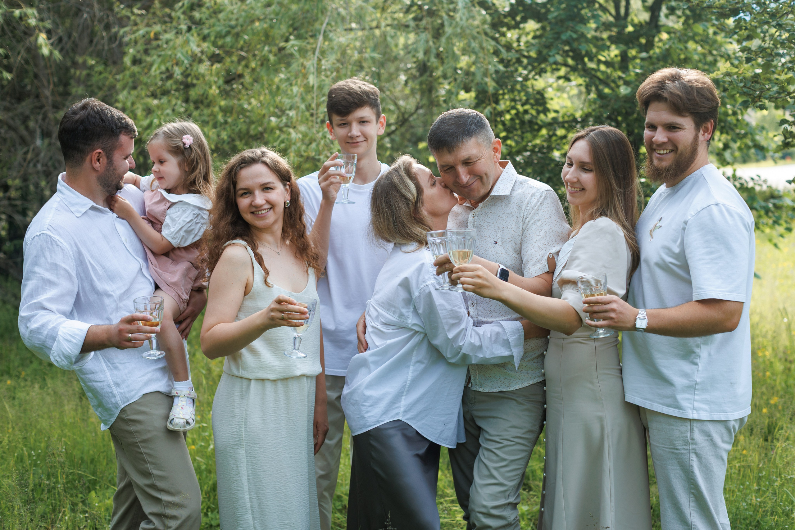 Юбилей папы. Детский и семейный фотограф Мария Киселёва. Москва