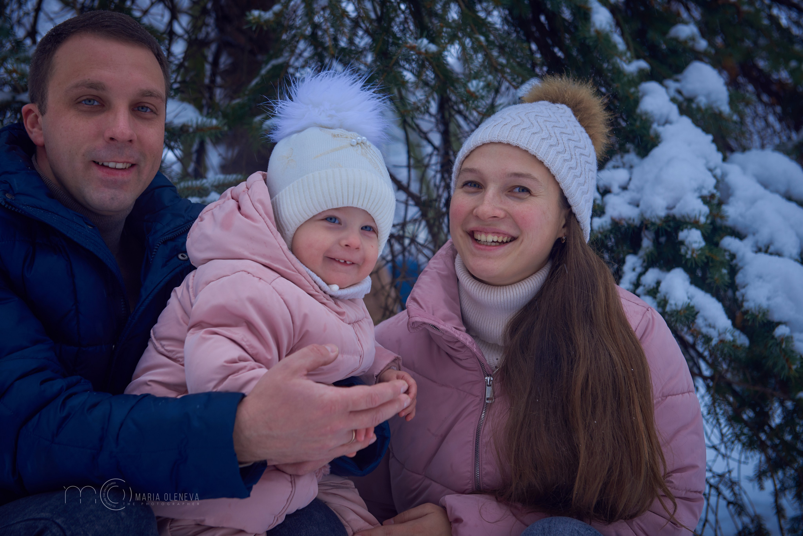 Снежная фотосессия. Фотограф Мария Оленева