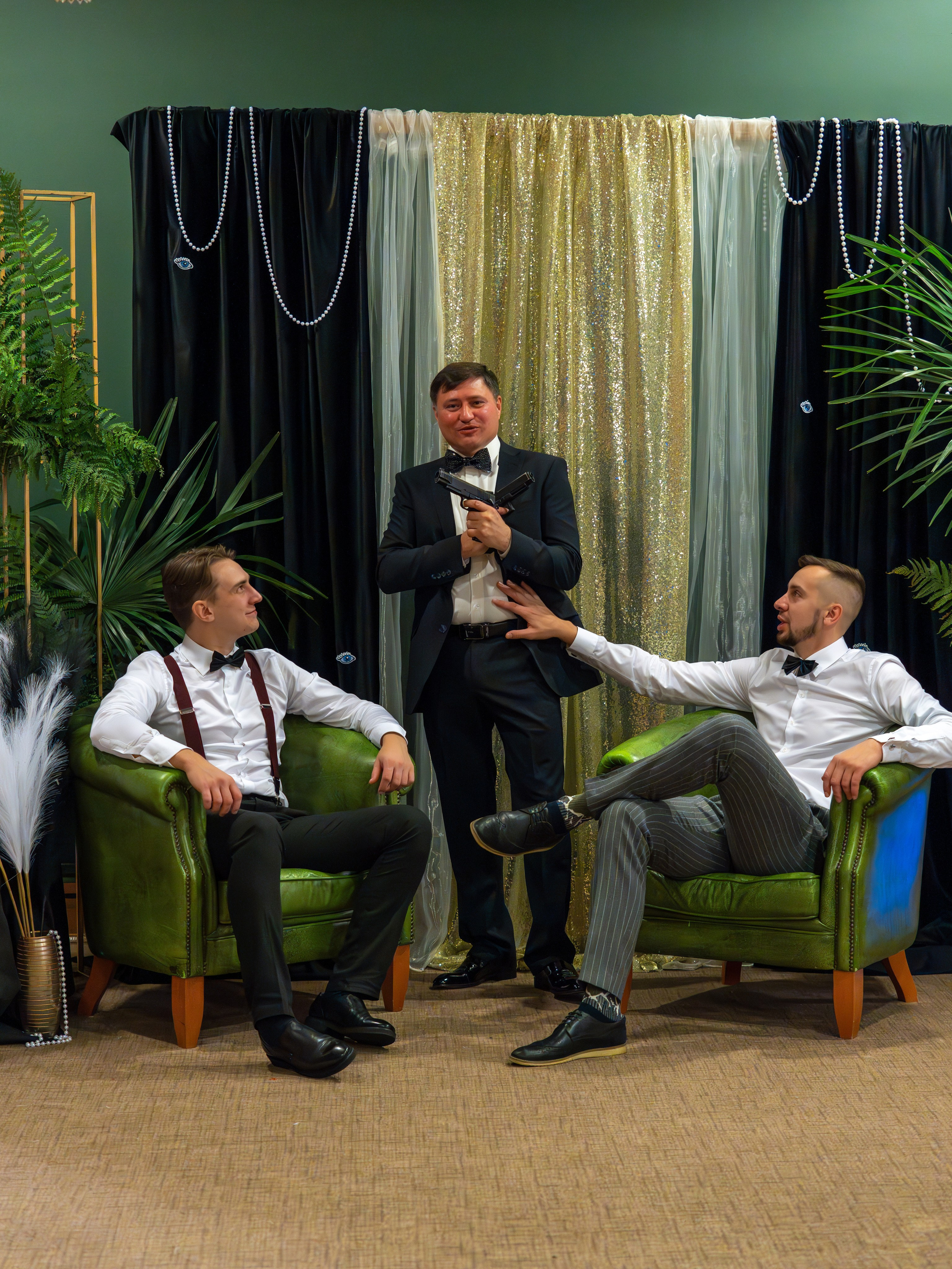 Новый год в стиле Great Gatsby. Репортажный фотограф в Красной Поляне и Сочи Павлюченко Екатерина