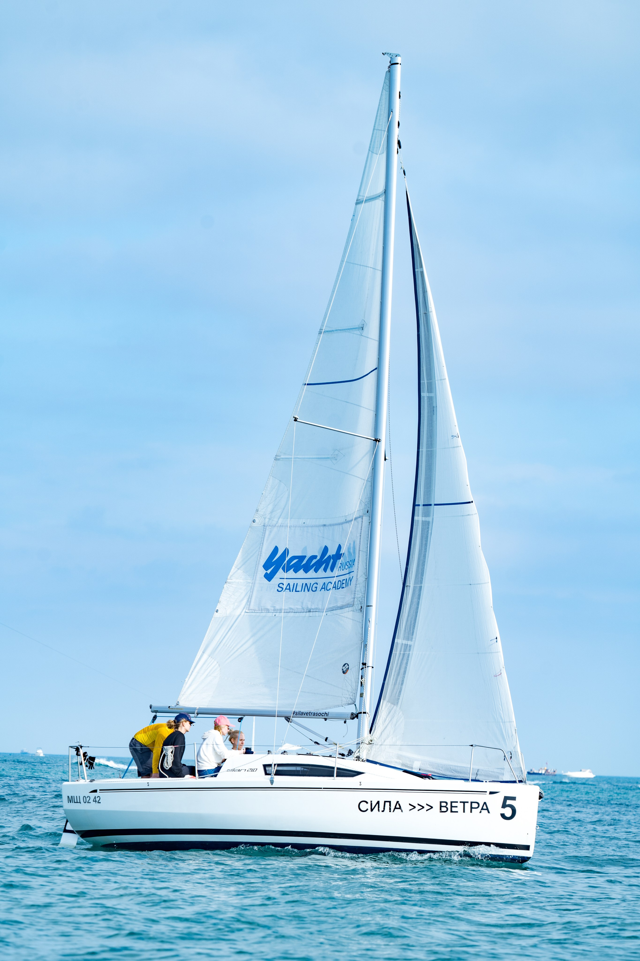 Яхтинг Сила Ветра. Репортажный фотограф в Красной Поляне и Сочи Павлюченко Екатерина