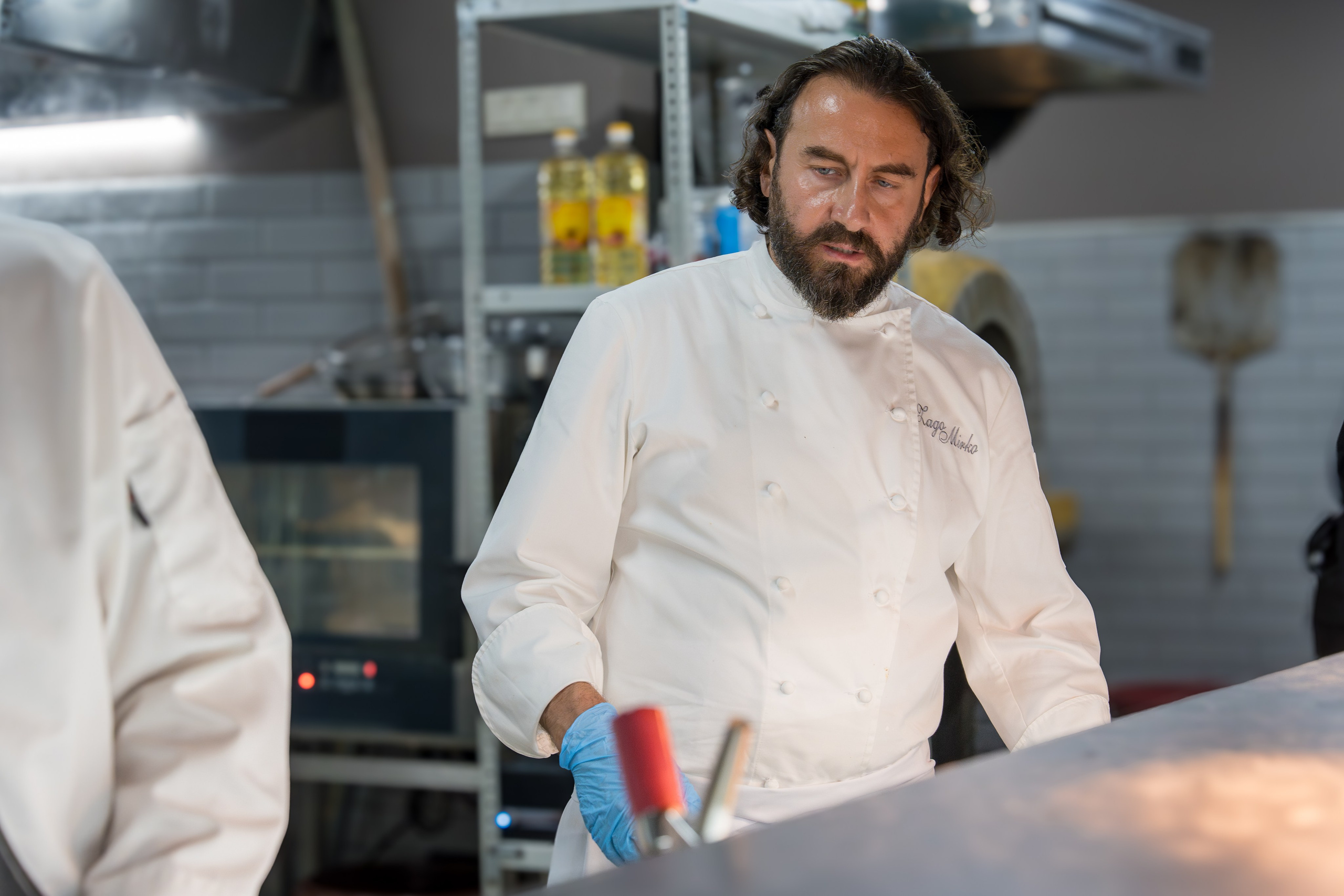 Гастрономический ужин «Лесная Италия» с Мирко Дзаго в ресторане RiverSide. Репортажный фотограф в Красной Поляне и Сочи Павлюченко Екатерина