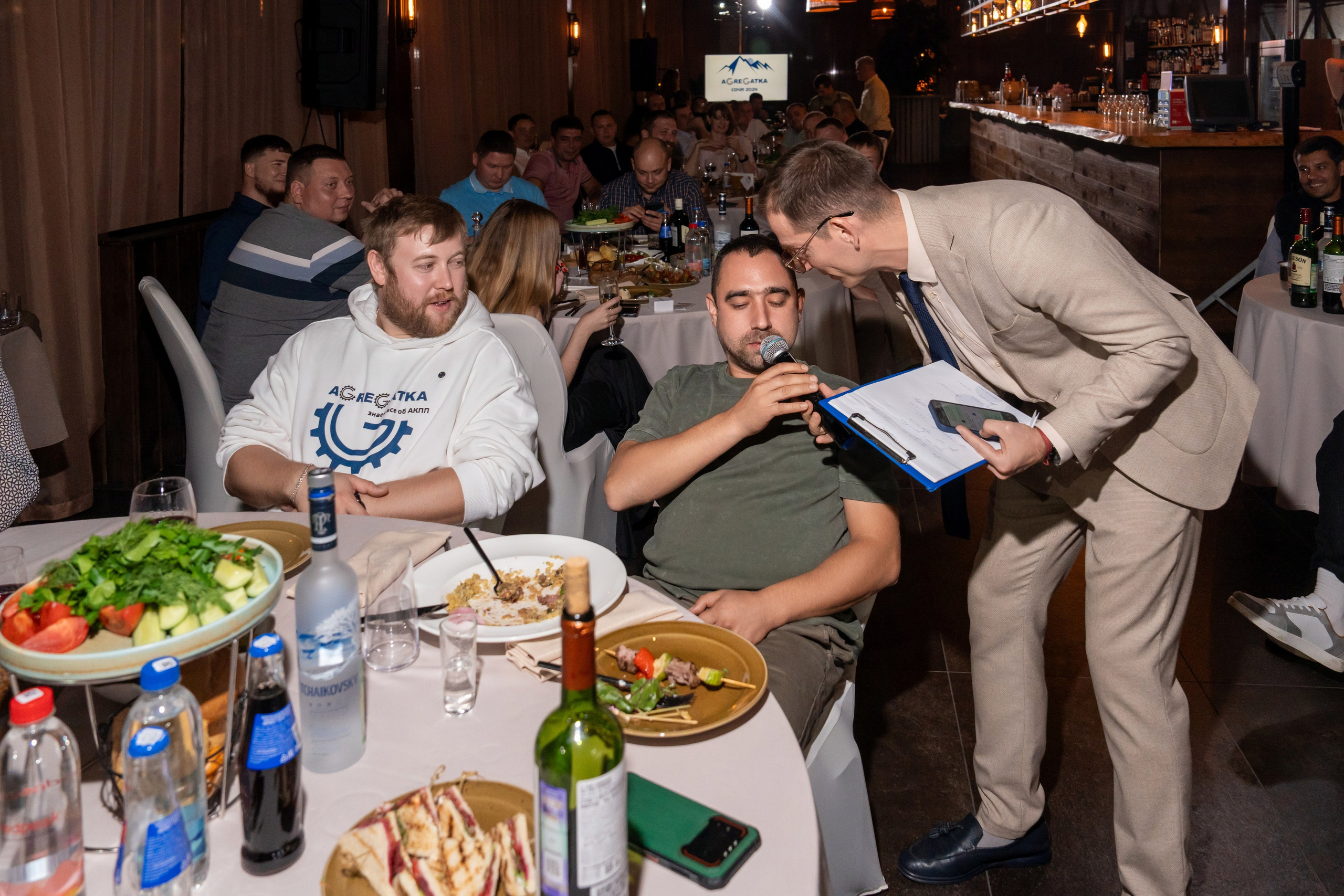 Гала-ужин для компании «Agregatka». Репортажный фотограф в Красной Поляне и Сочи Павлюченко Екатерина