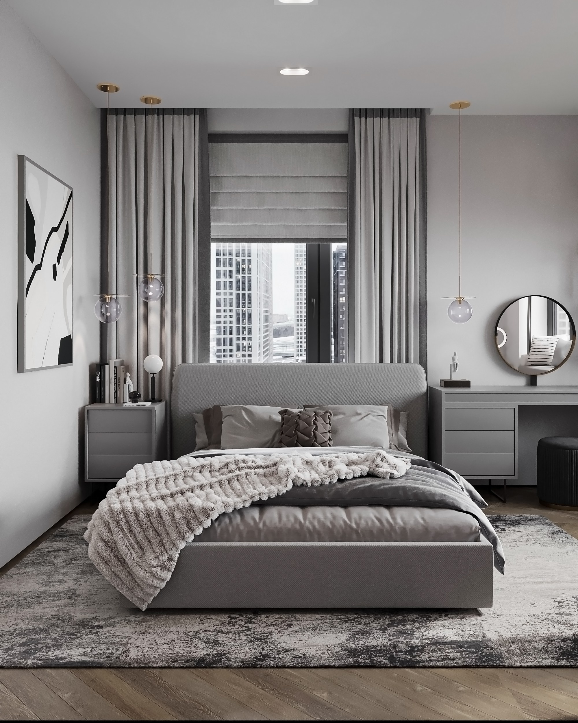 ЖК Хендлайнер 103 м². 3Д-Визуализация Наталья Макогонова