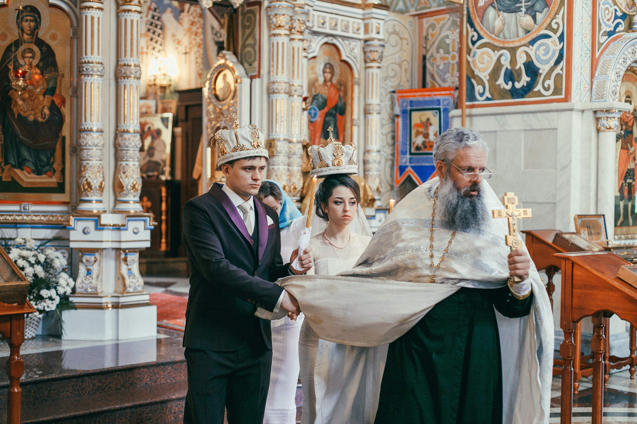 Фотосессия венчания в Самаре. Фотограф Сергей Логинов