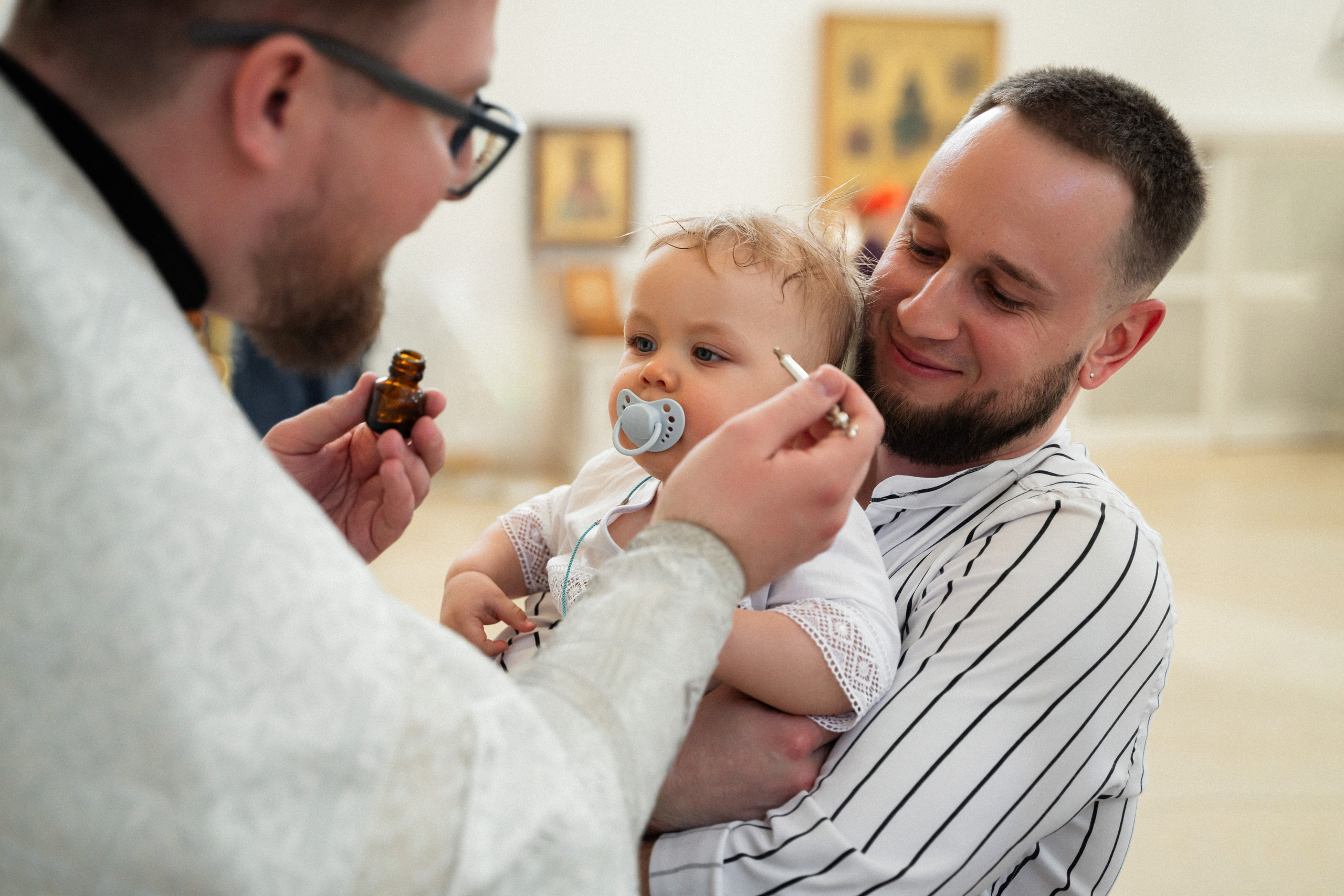 Крещение Макара. Фотограф Алина Филимонова Тверь