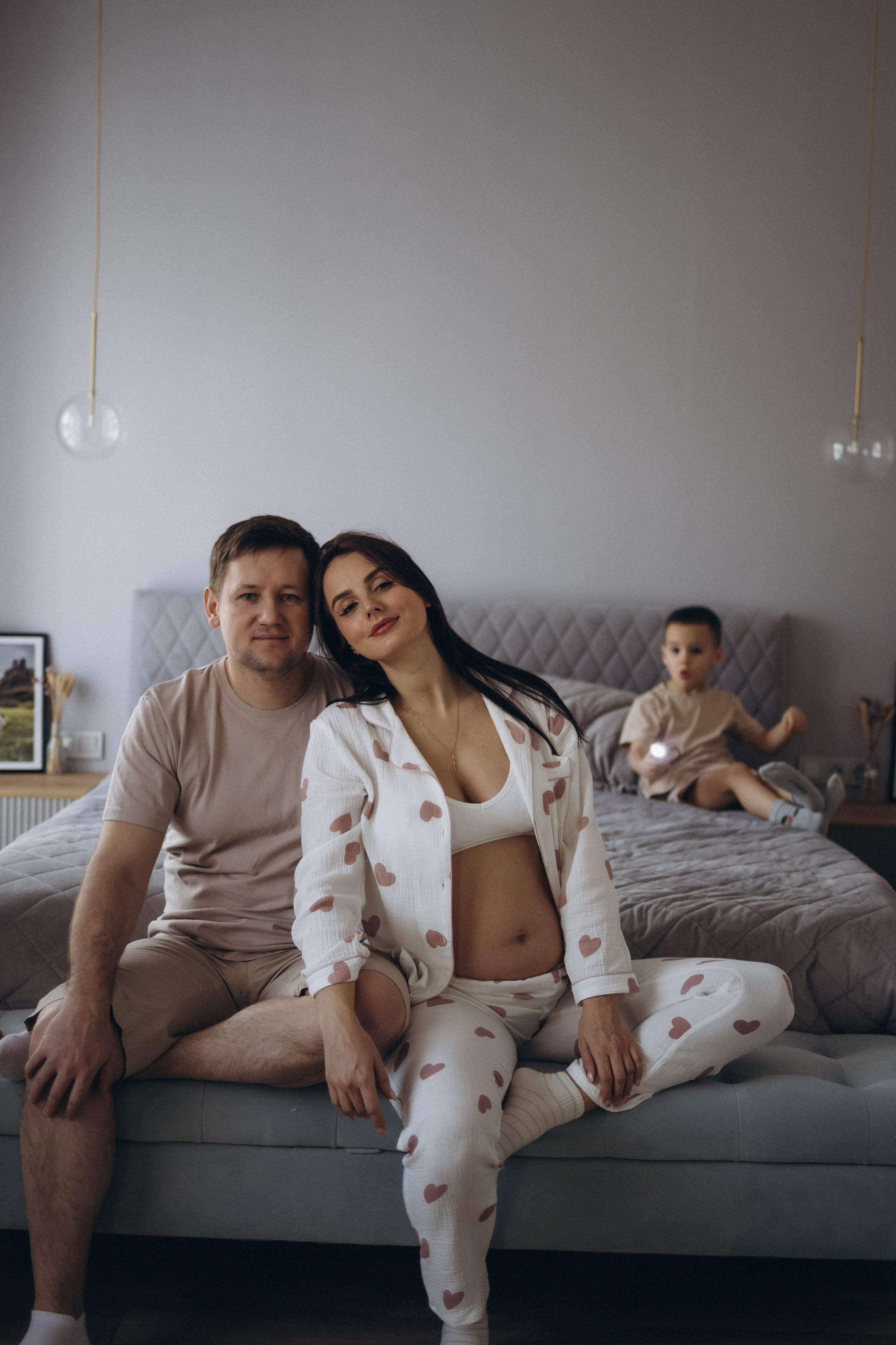 Домашняя семейная фотосессия (15.02.2025) г. Обнинск (Калужская обл.). Надежда Стар семейный и церковный фотограф в Жукове и Калужской области