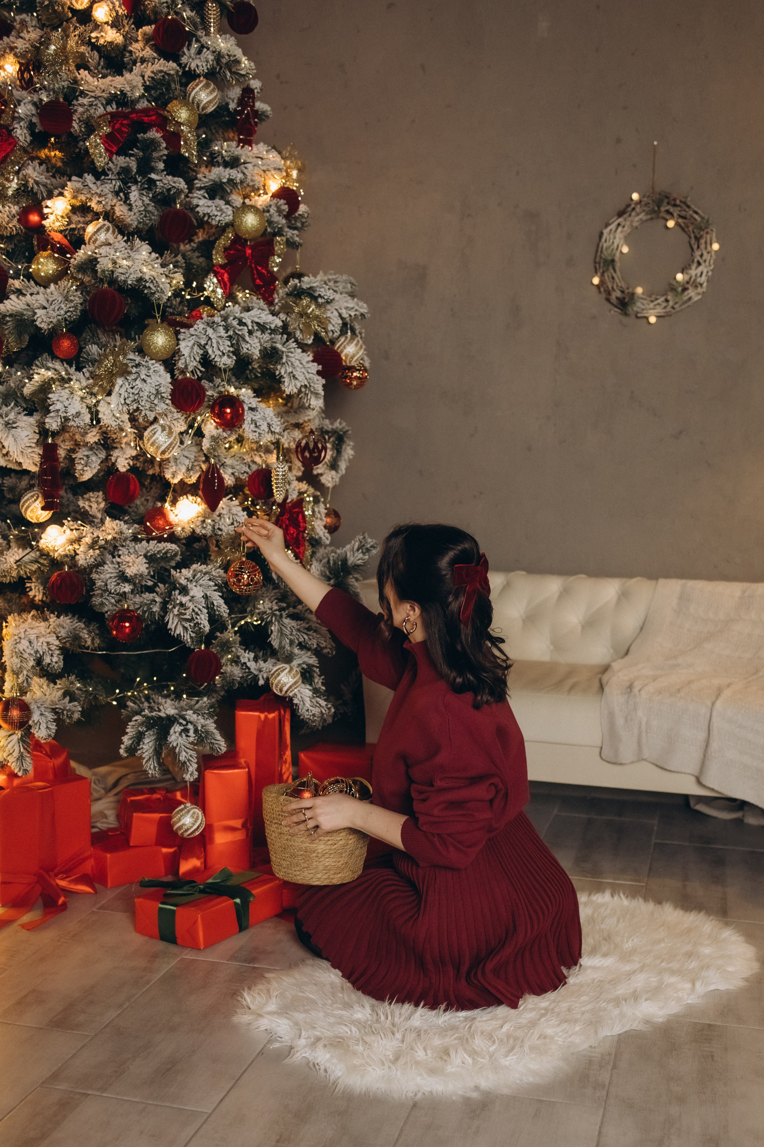 Новогодняя семейная студийная фотосъемка (29.12.2024)г.Обнинск (Калужская обл.). Надежда Стар семейный и церковный фотограф в Жукове и Калужской области