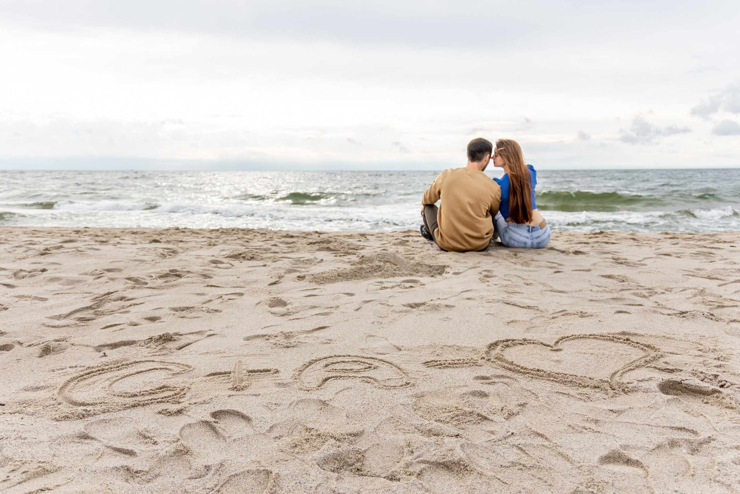Сергей и Алина | Янтарный. Фотограф Елена Медок Калининград