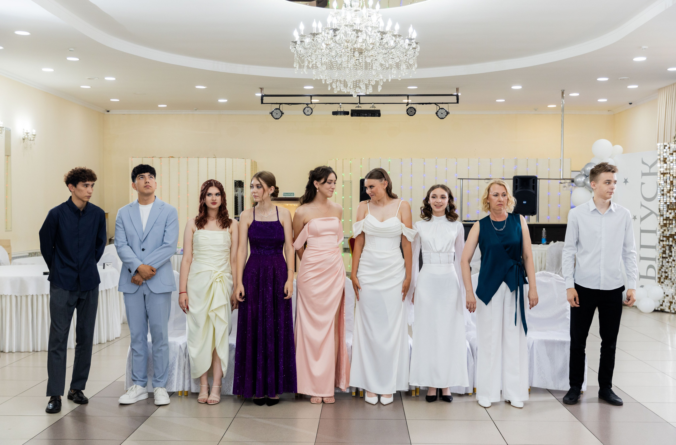 Школа № 10. Выпускной, 11 «А» класс