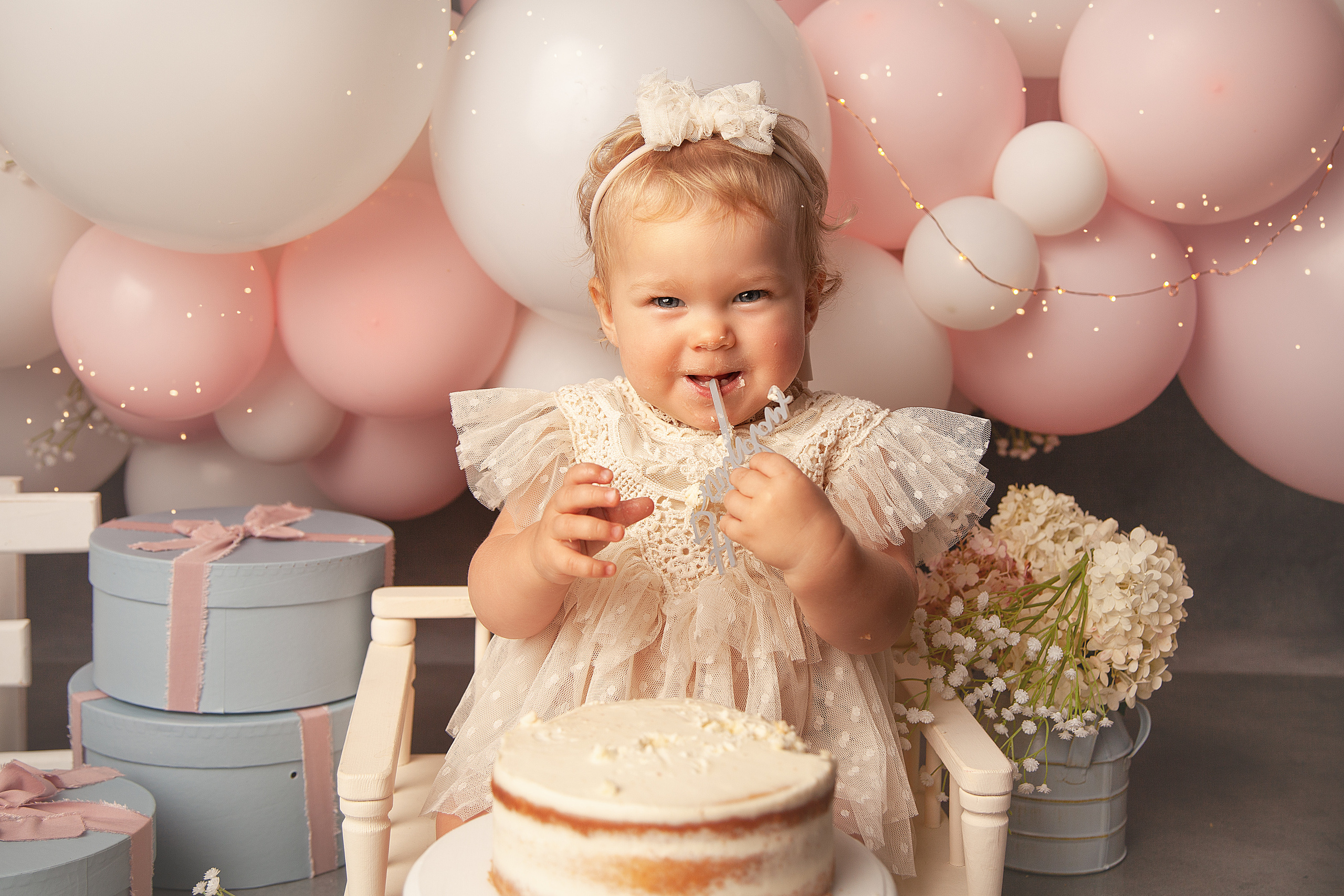 Первый Годик. Детский фотограф в Хабаровске Антипова Марина