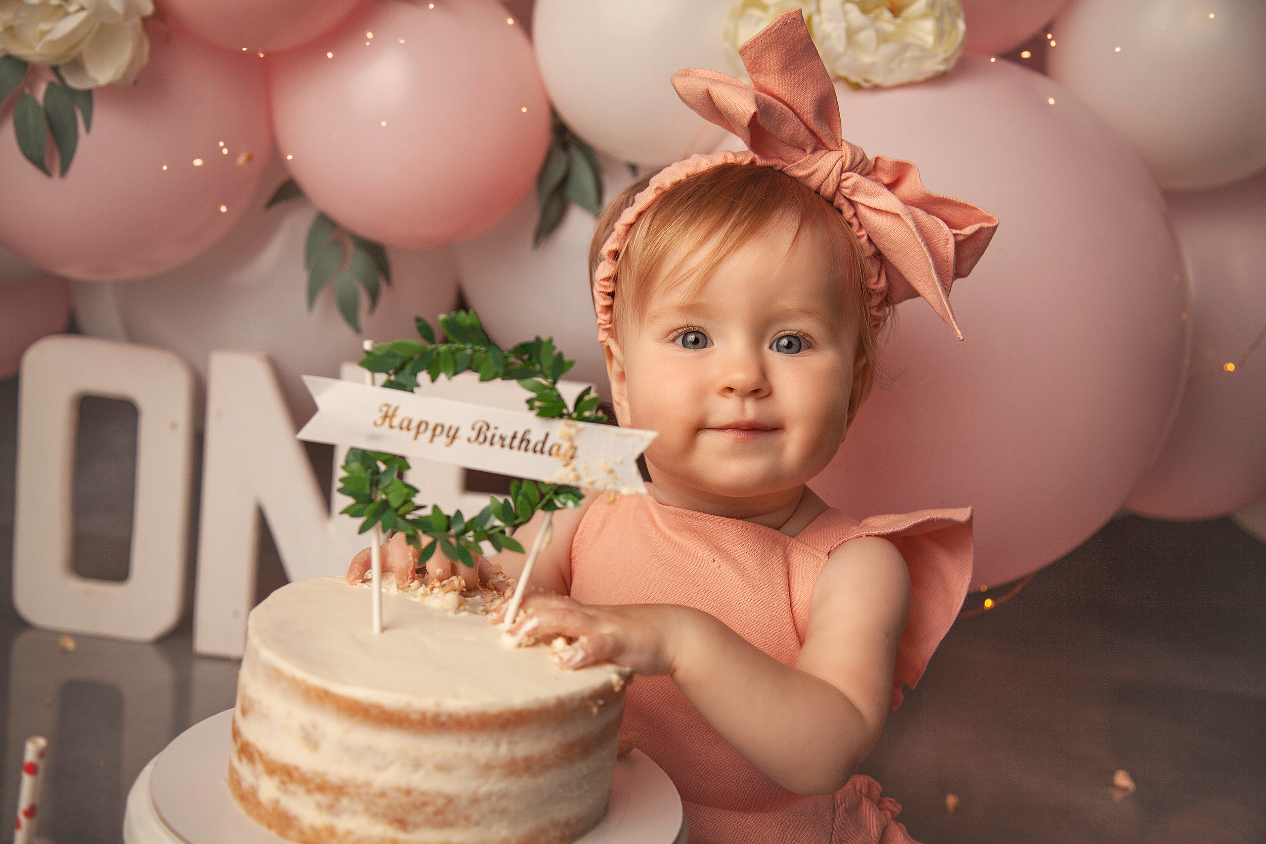 Первый Годик. Детский фотограф в Хабаровске Антипова Марина