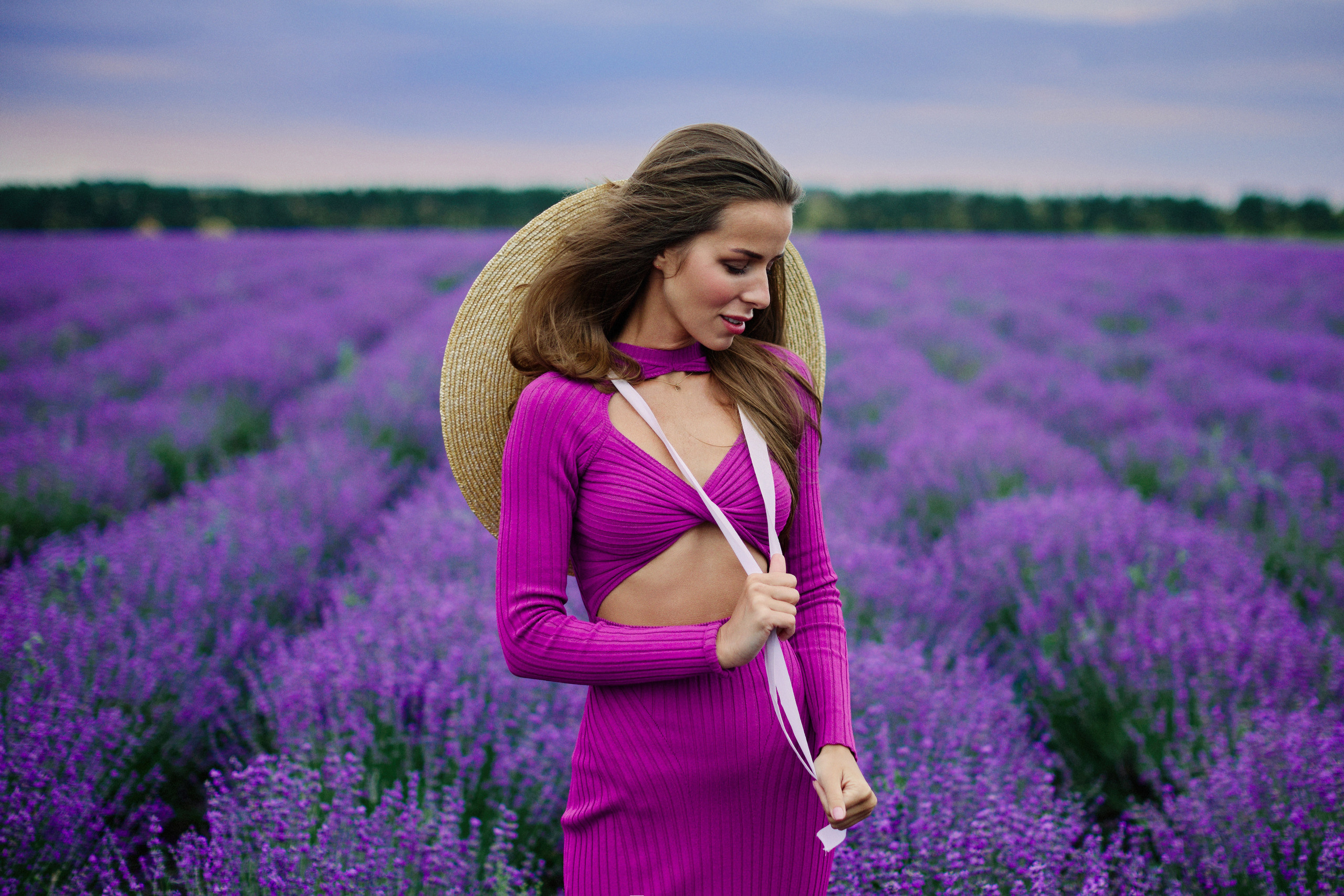 Фотосессия в лавандовом поле. Другой взгляд на фотографию