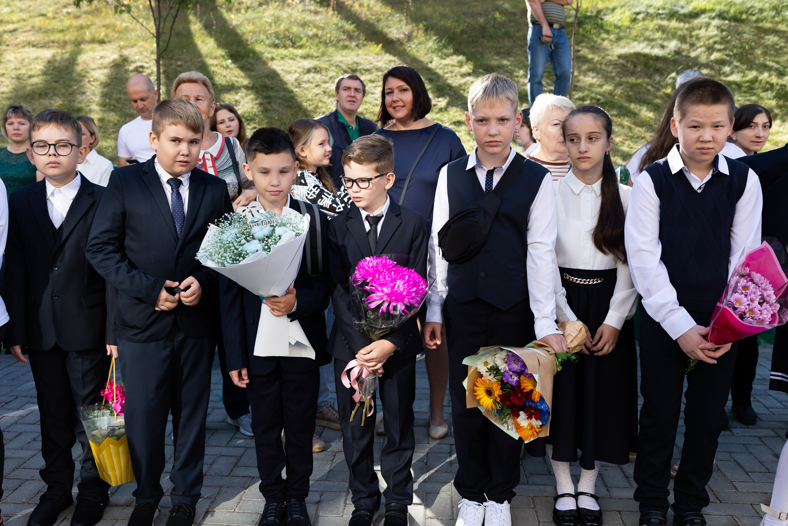 Линейка 1 сентября. Профессиональный Фотограф в Москве Андрей Славнов