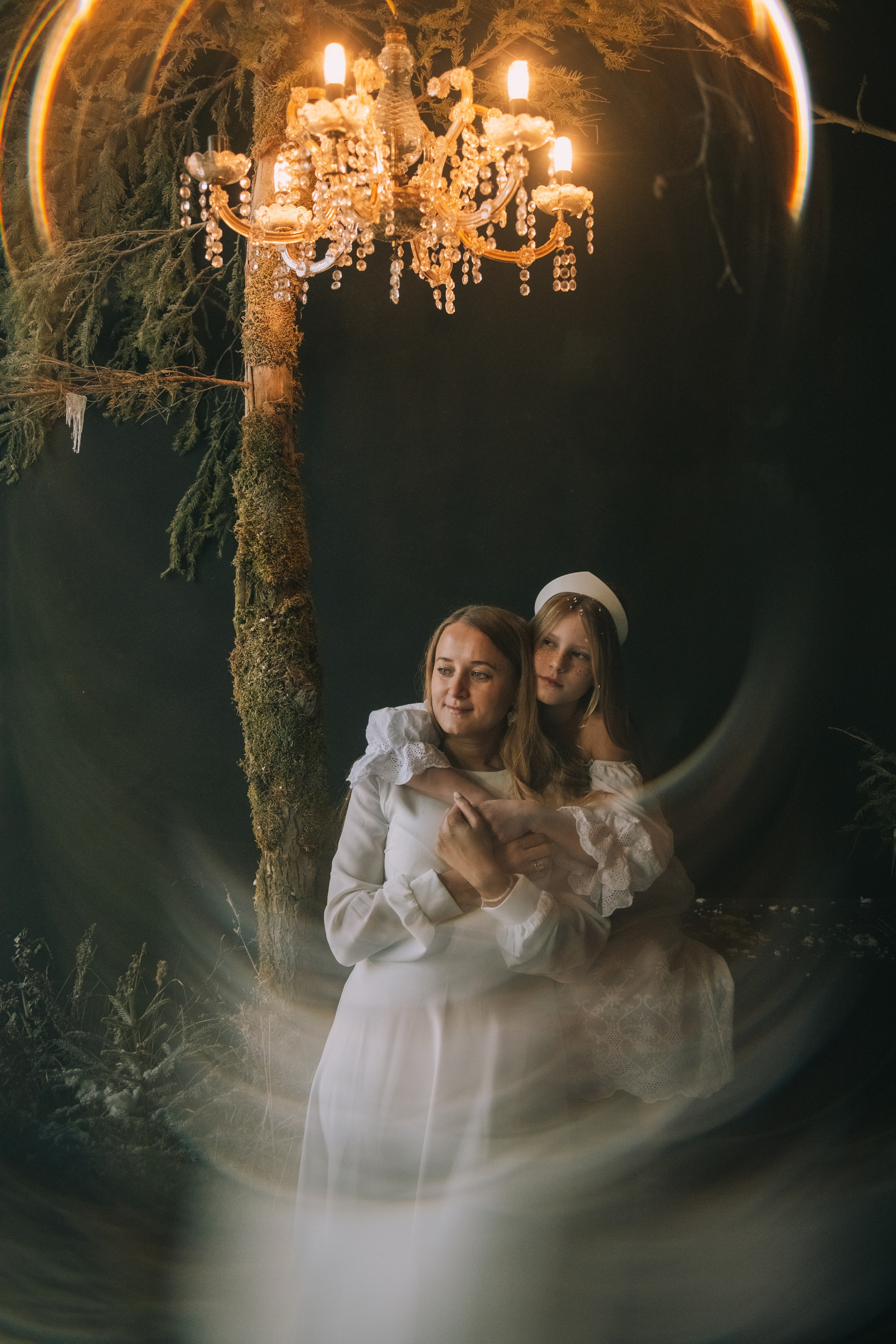 Волшебный зимний лес. Семейный и детский фотограф в Москве Анна Чертополох