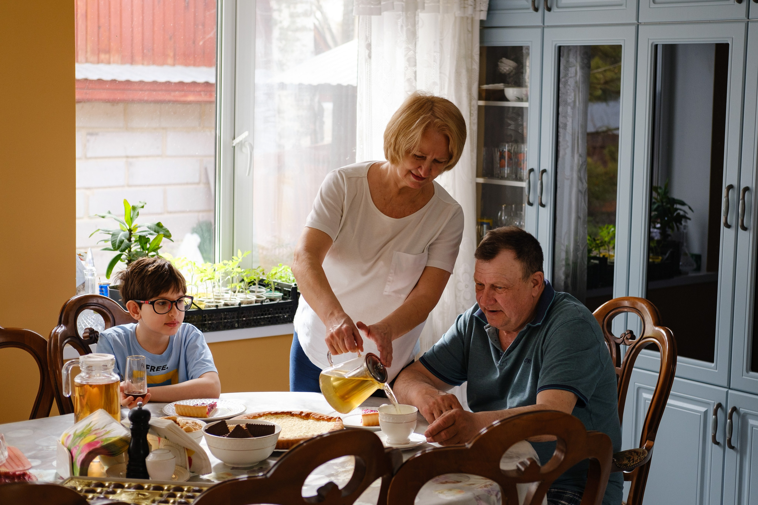 У Ирины весенним утром. Фотограф Евгения Войко Тюмень