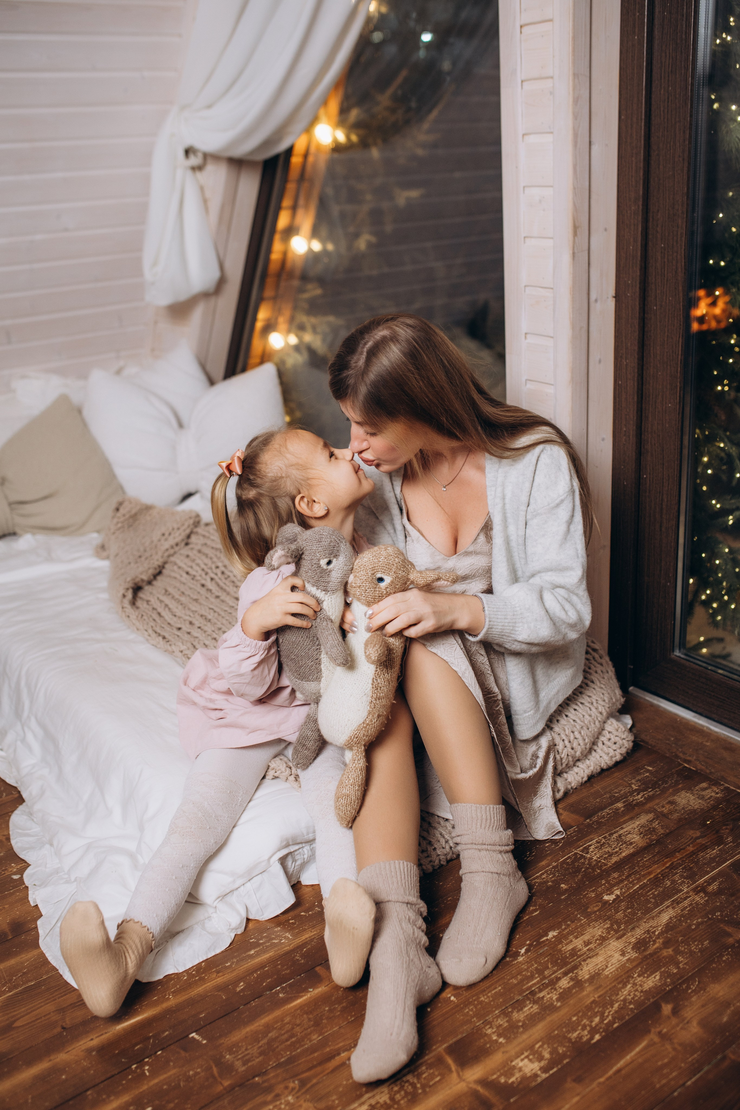 Лика, Саша и малыши. Семейный и домашний фотограф в Москве и МО Королева Валерия