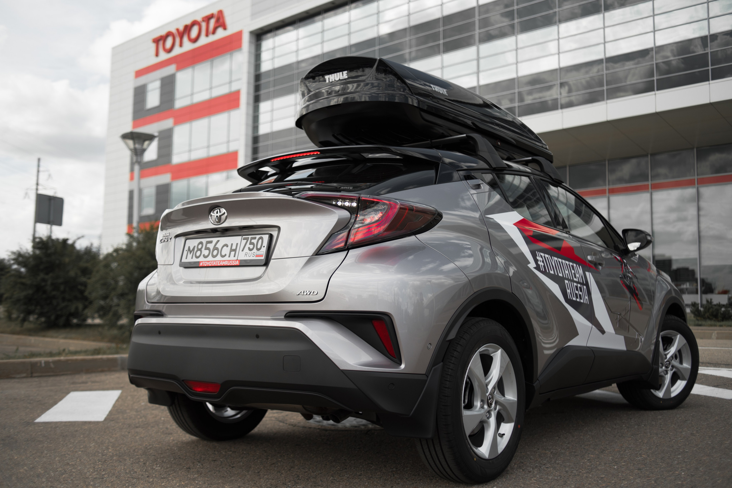 Атлеты Toyota Team Russia. DeLorein