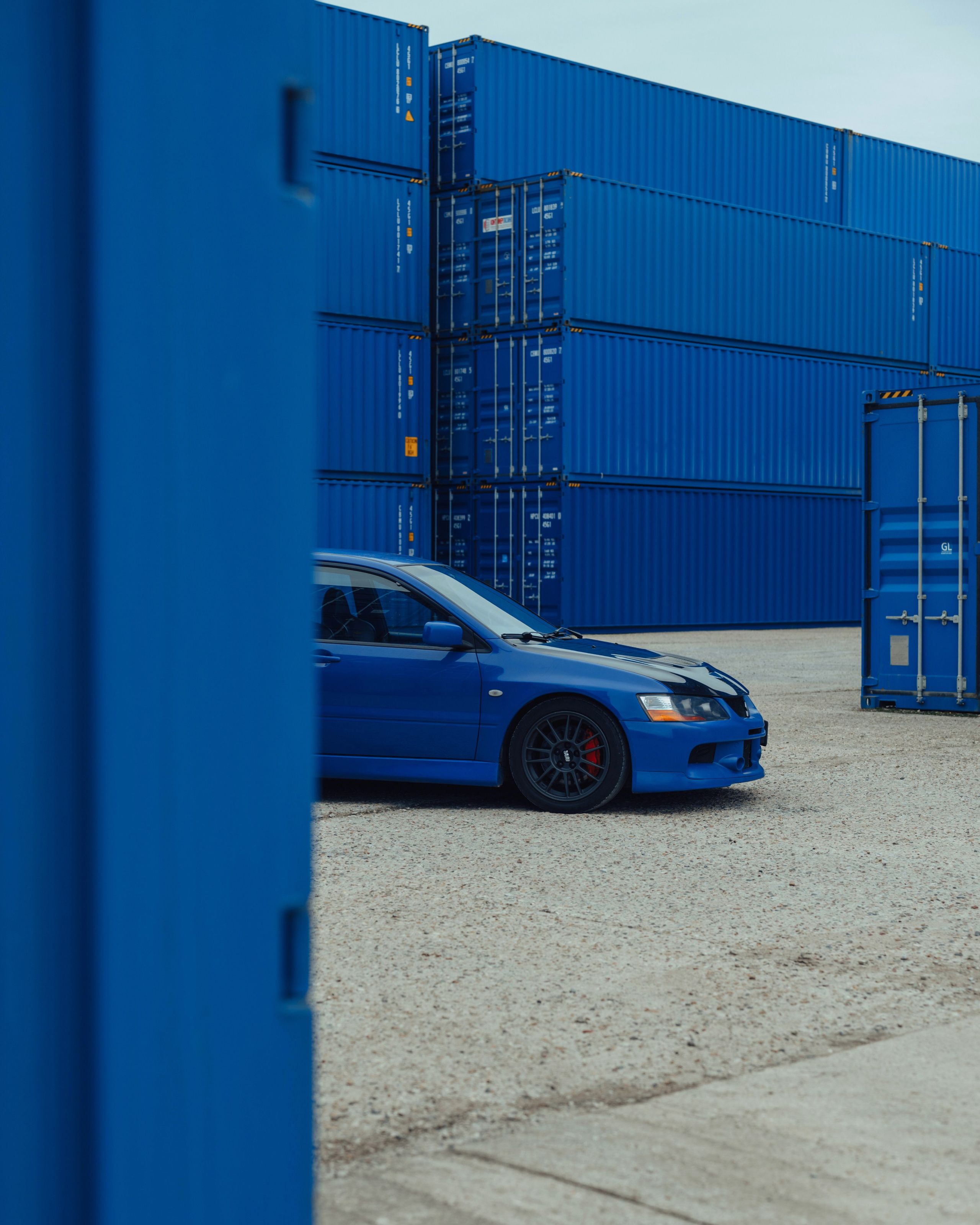 Mitsubishi Lancer Evo VIII. DeLorein