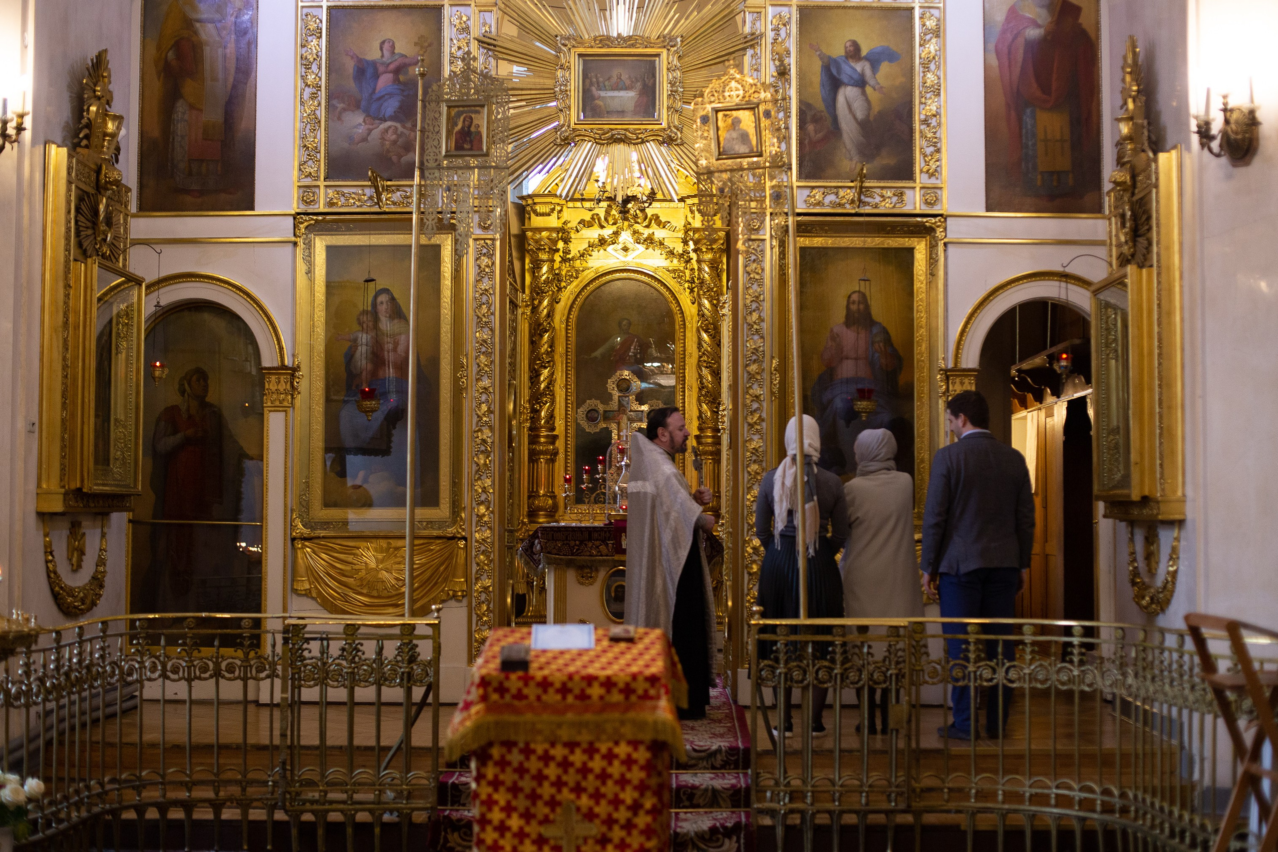 Крещение Ксении в Спасо-Преображенском соборе. Фотограф Анастасия Малеева