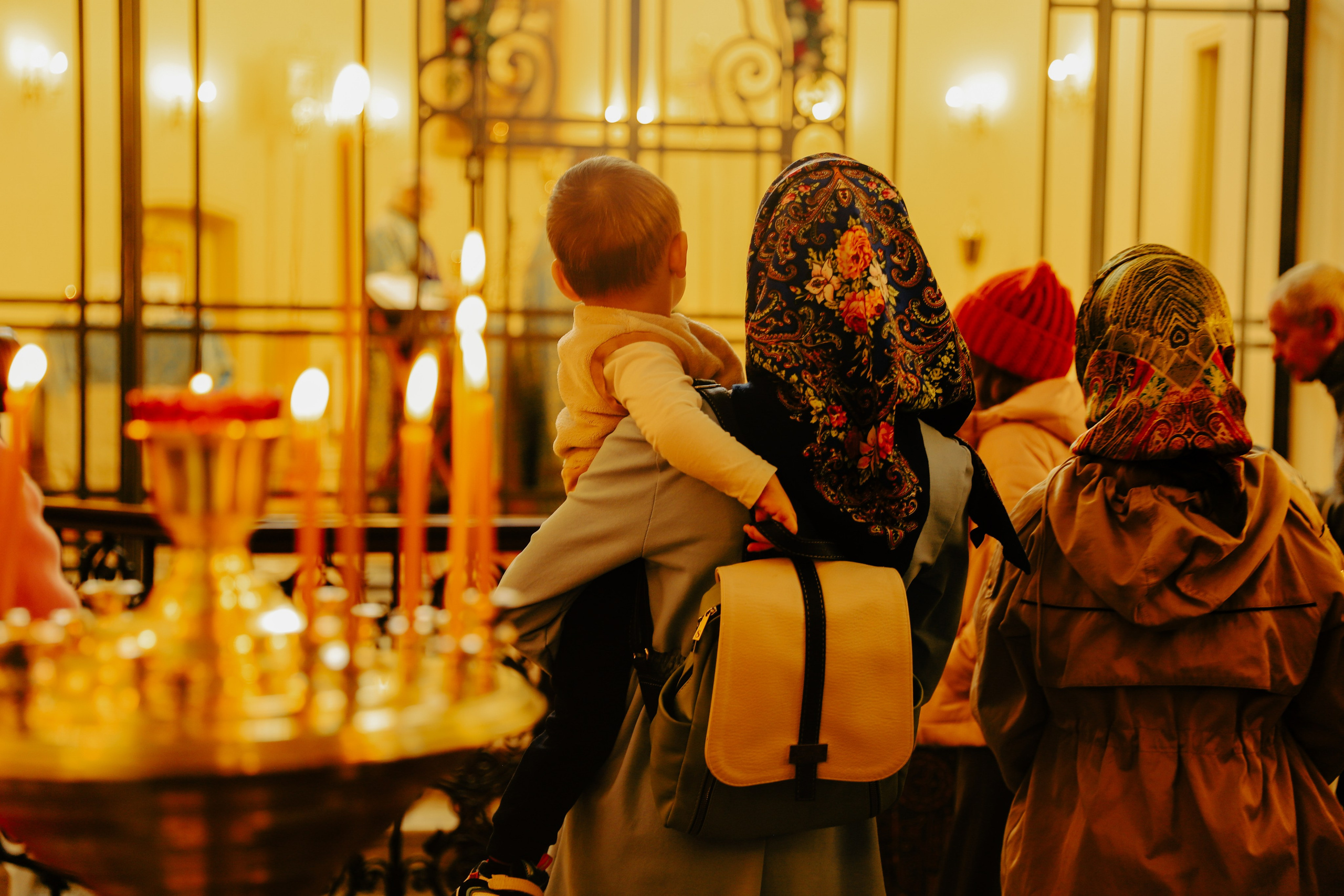 Служба в церкви