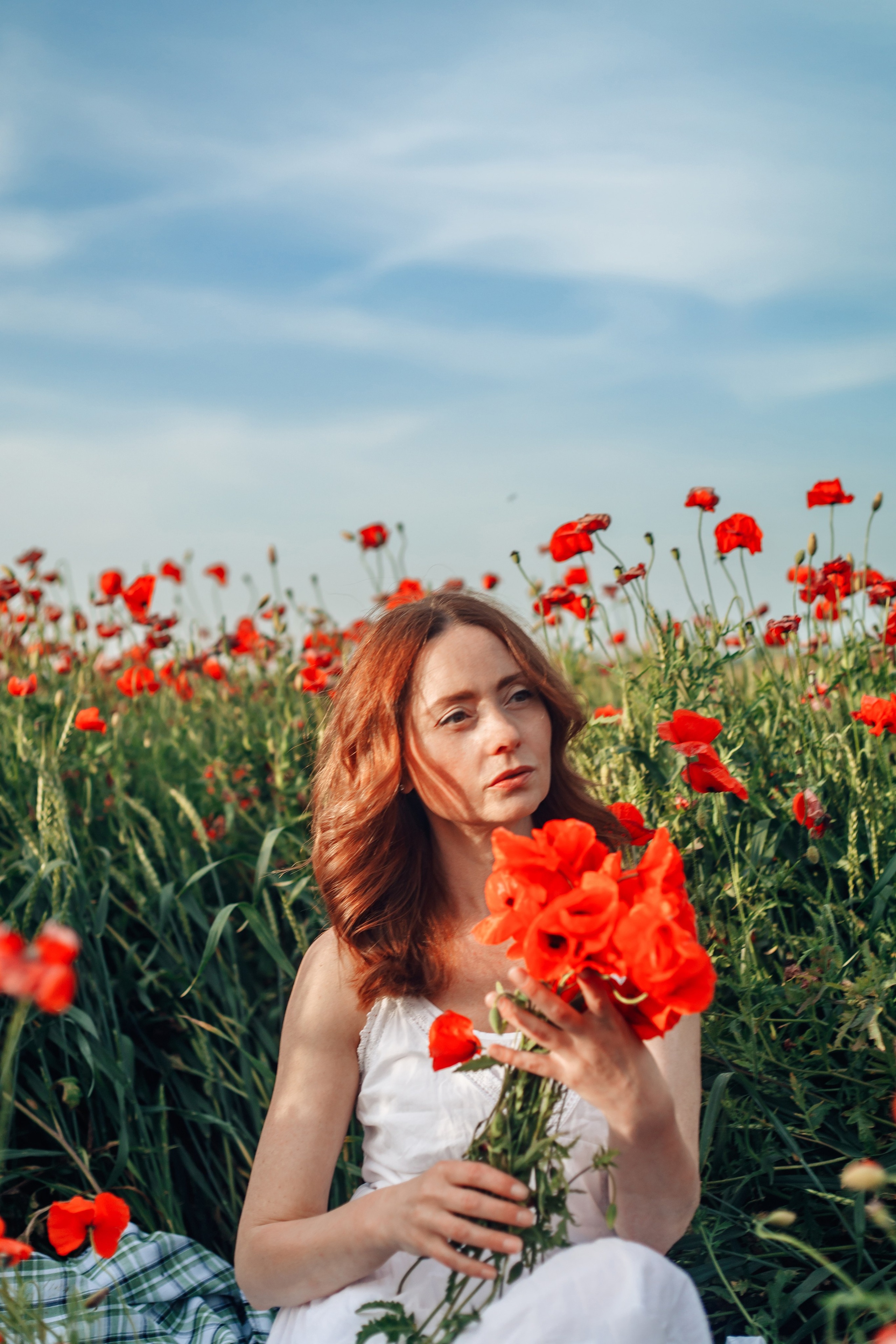 Фотосессия в маковом поле. Свадебный и семейный фотограф в Краснодарском крае Мария Данилкина