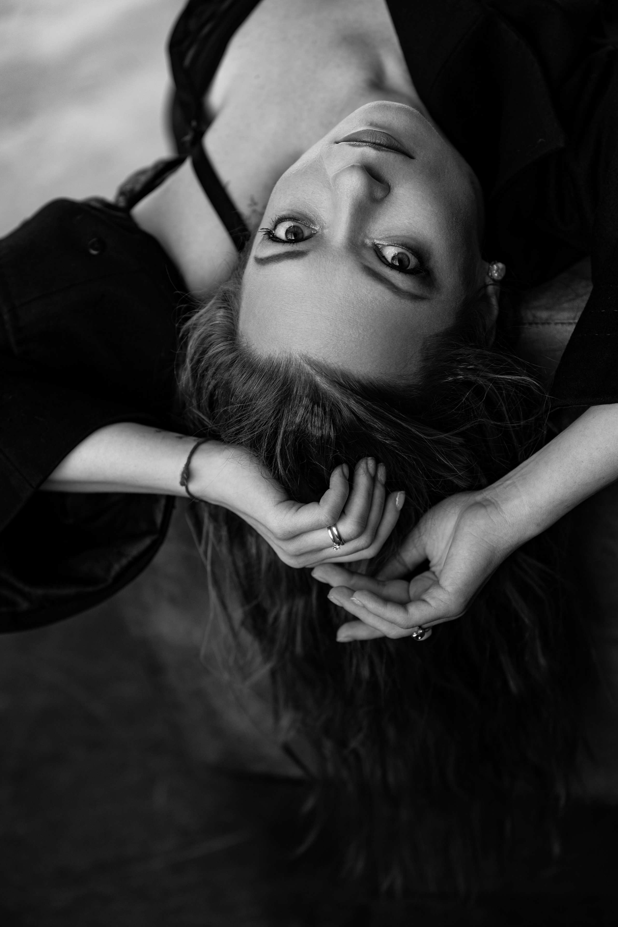 Фотодни «В ЧЁРНОМ» в рамках проекта «В ГЛЯНЕЦ!». Портретный фотограф в Москве Артем Венглинский